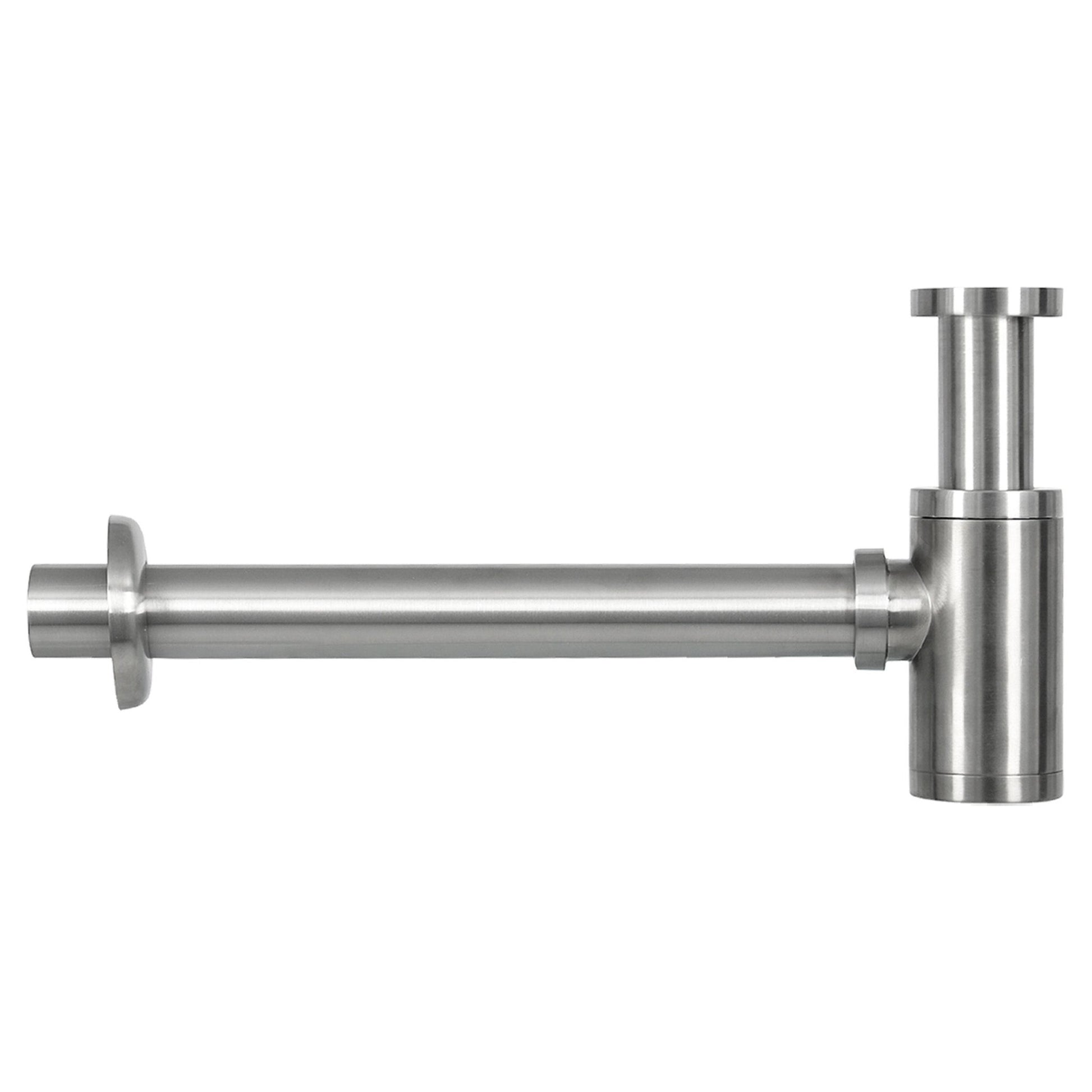 Differnz sifon | mat chroom | 300mm - Mozaiektegel.com