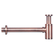 Differnz sifon | rood koper | 300mm - Mozaiektegel.com