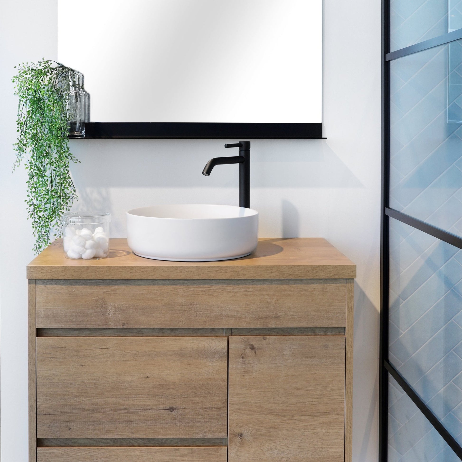 Differnz Sofi bovenblad FSC® | eiken | 81 x 46 x 3.5 cm - Mozaiektegel.com