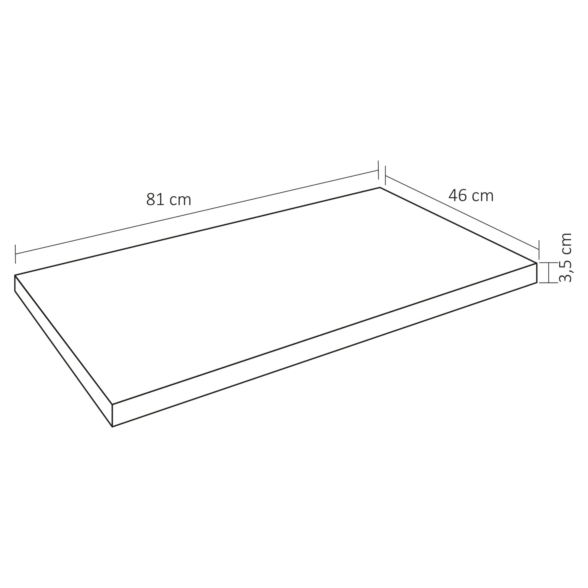 Differnz Sofi bovenblad FSC® | eiken | 81 x 46 x 3.5 cm - Mozaiektegel.com