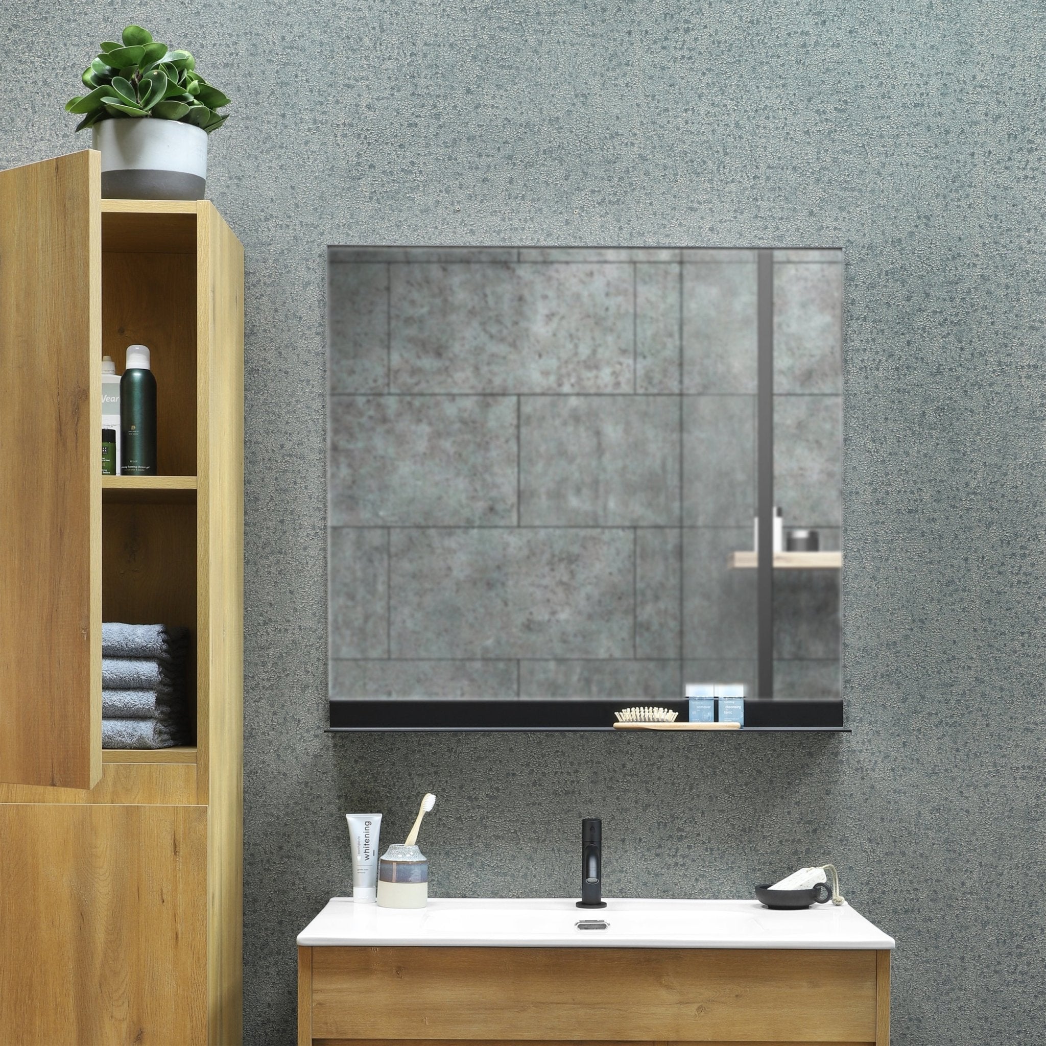 Differnz Sofi spiegel | 80 x 77 cm - Mozaiektegel.com