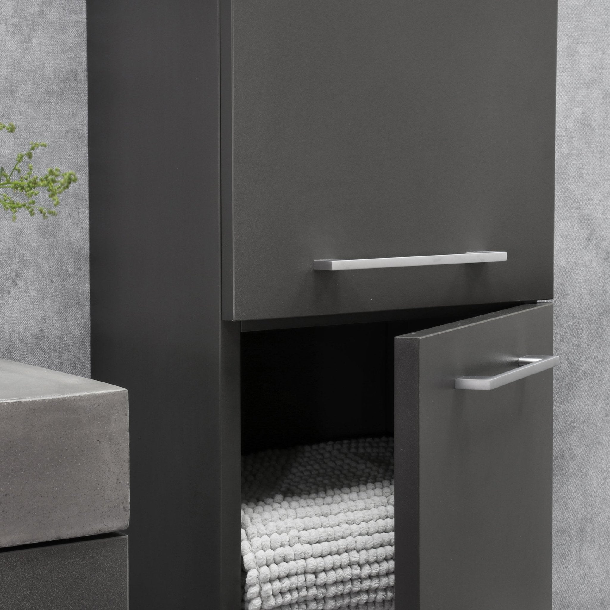 Differnz Somero hoge kast links/rechts | antraciet - Mozaiektegel.com