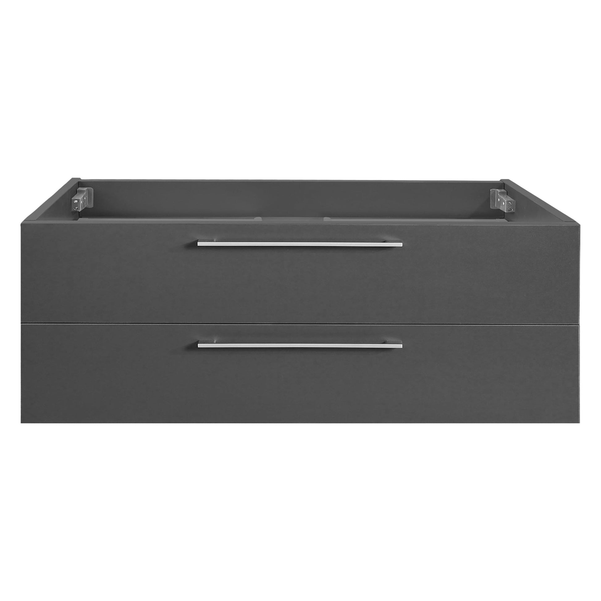 Differnz Somero onderkast 2 lades | antraciet | 100 cm - Mozaiektegel.com