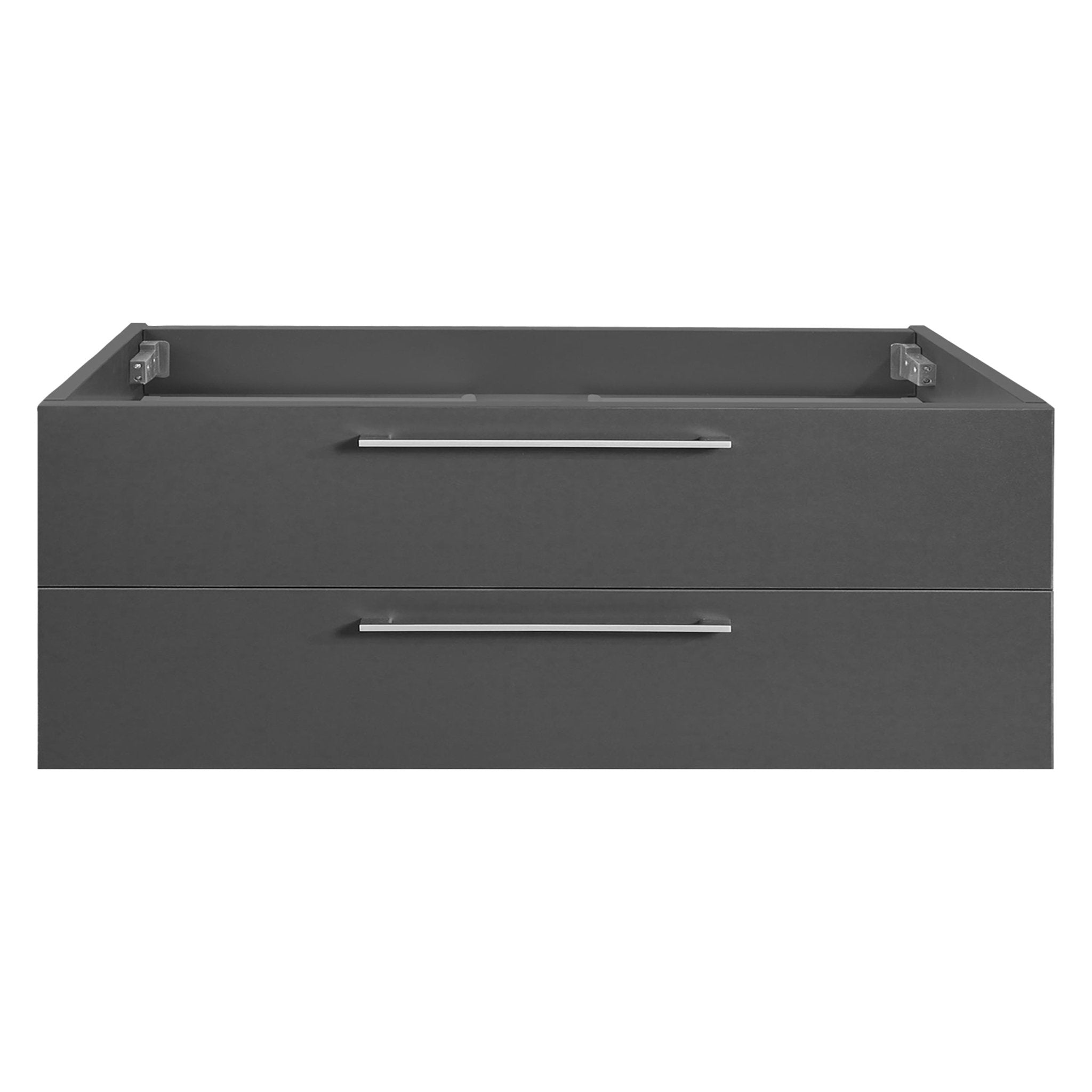 Differnz Somero onderkast 2 lades | antraciet | 100 cm - Mozaiektegel.com