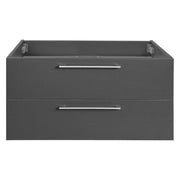 Differnz Somero onderkast 2 lades | antraciet | 60 cm - Mozaiektegel.com