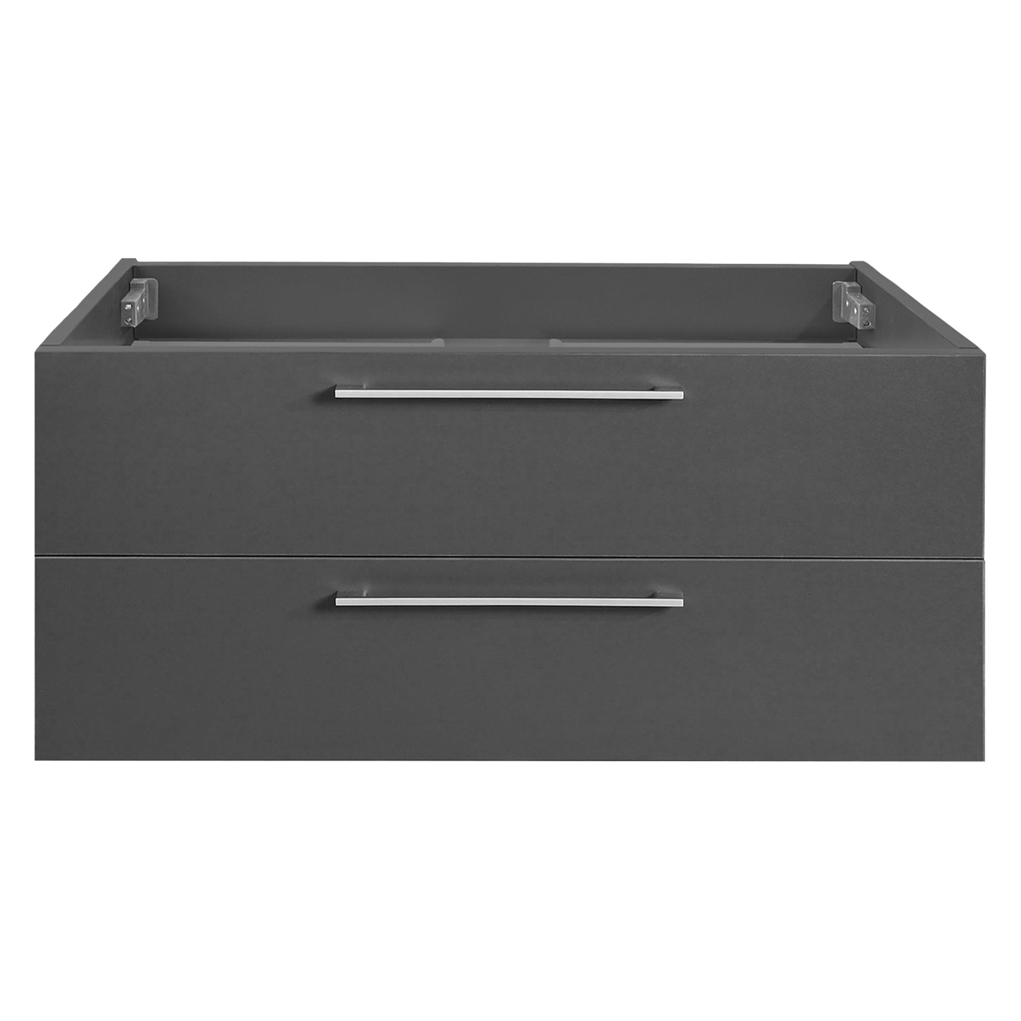 Differnz Somero onderkast 2 lades | antraciet | 80 cm - Mozaiektegel.com