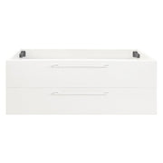 Differnz Somero onderkast 2 lades | hoogglans wit | 100 cm - Mozaiektegel.com