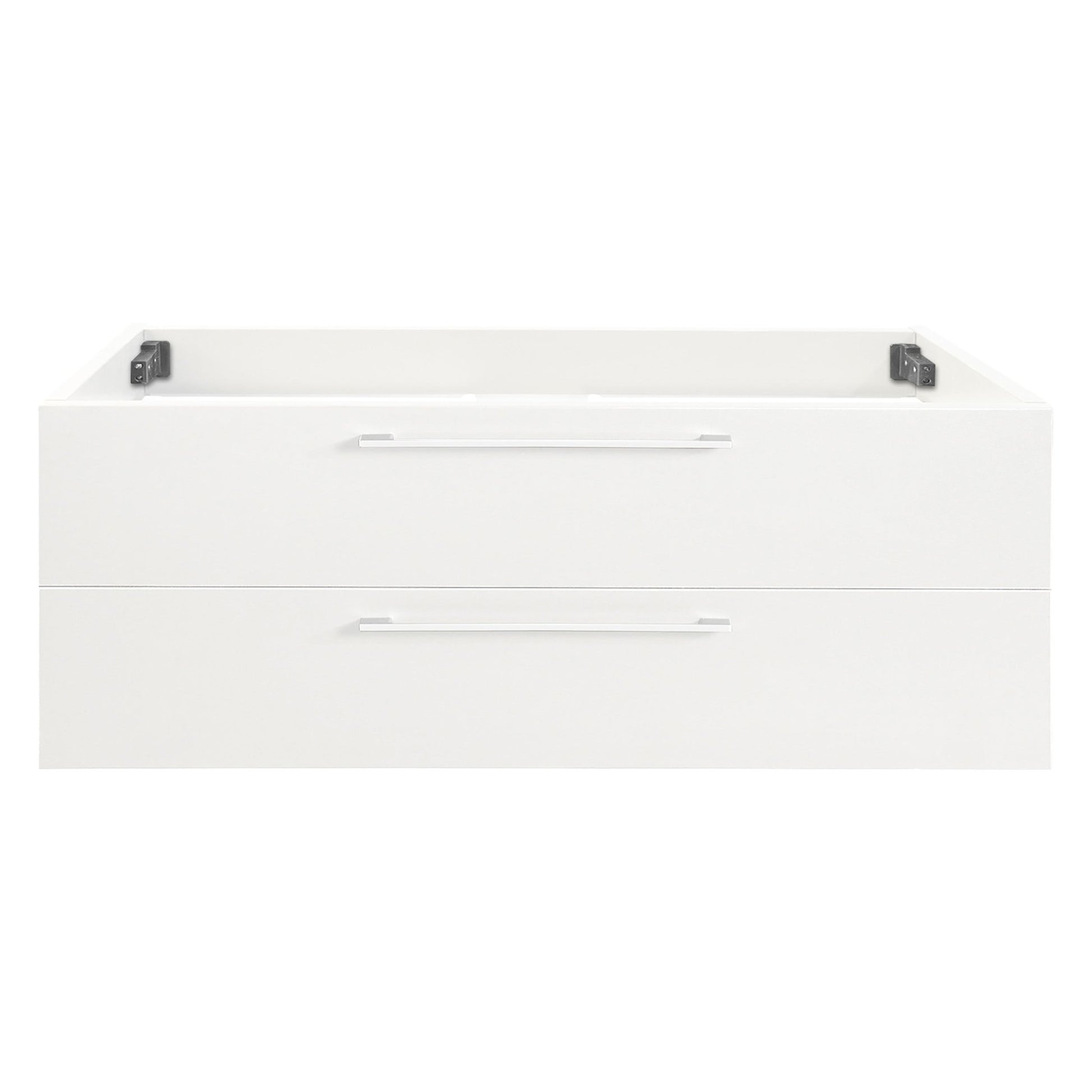 Differnz Somero onderkast 2 lades | hoogglans wit | 100 cm - Mozaiektegel.com