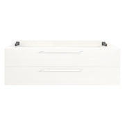 Differnz Somero onderkast 2 lades | hoogglans wit | 120 cm - Mozaiektegel.com