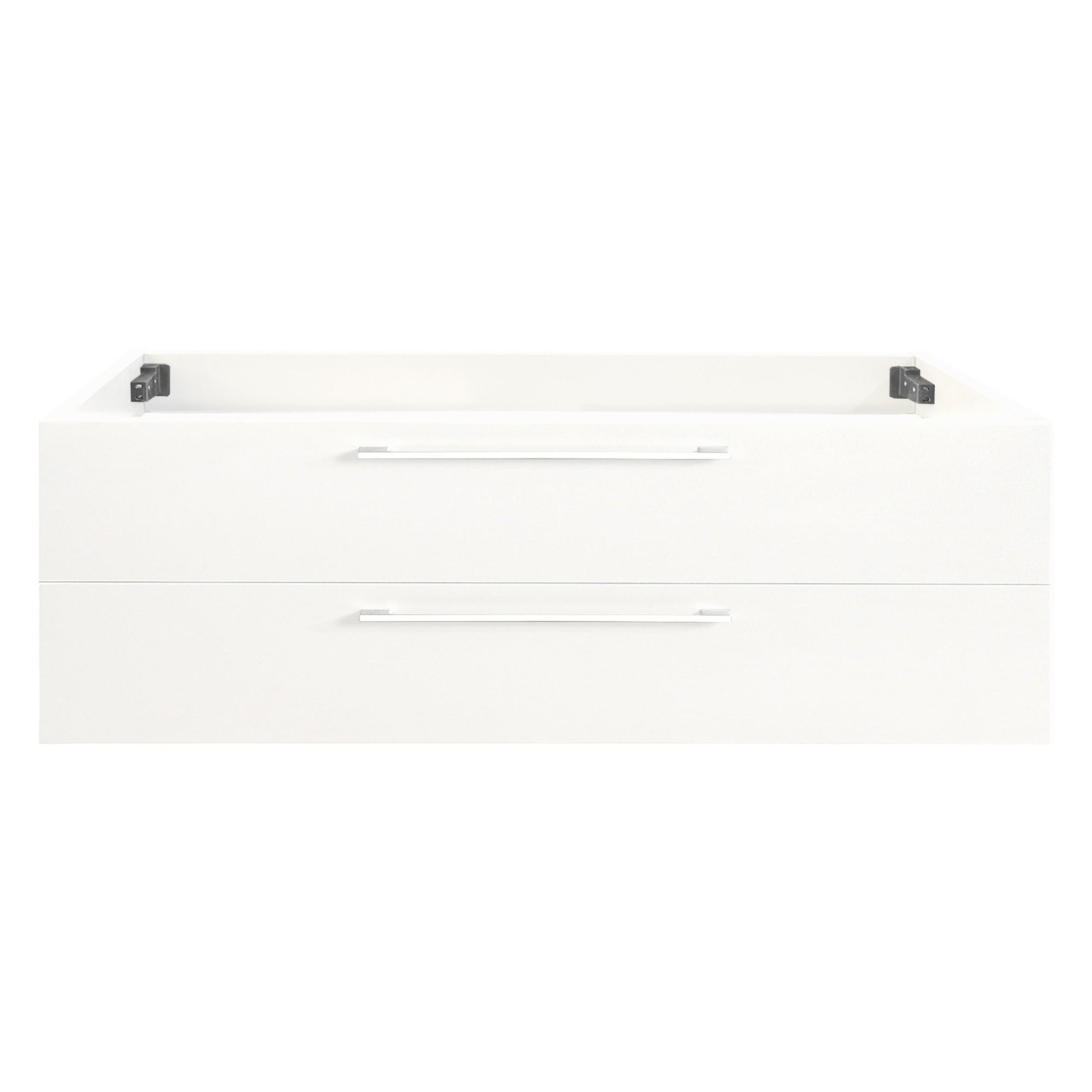 Differnz Somero onderkast 2 lades | hoogglans wit | 120 cm - Mozaiektegel.com