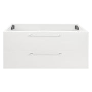 Differnz Somero onderkast 2 lades | hoogglans wit | 60 cm - Mozaiektegel.com