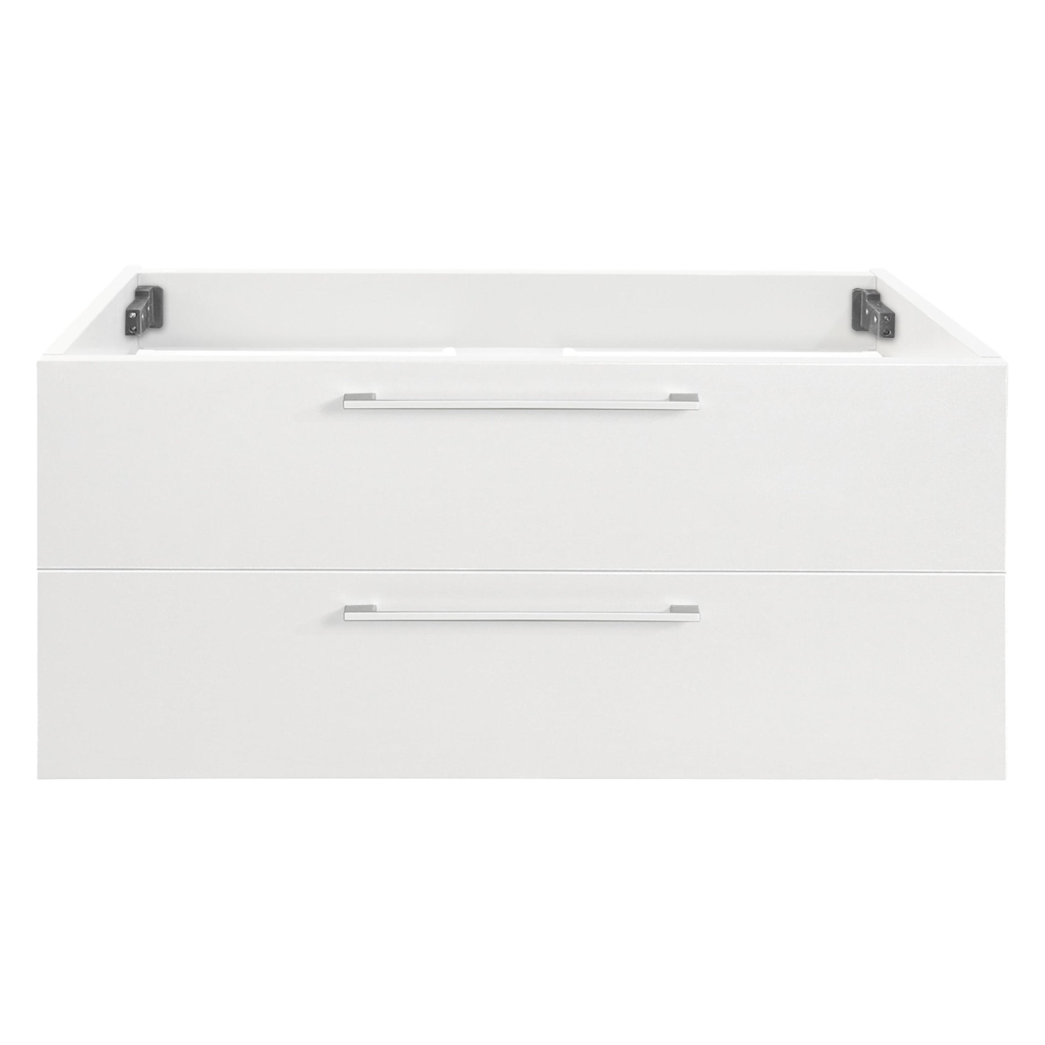 Differnz Somero onderkast 2 lades | hoogglans wit | 80 cm - Mozaiektegel.com