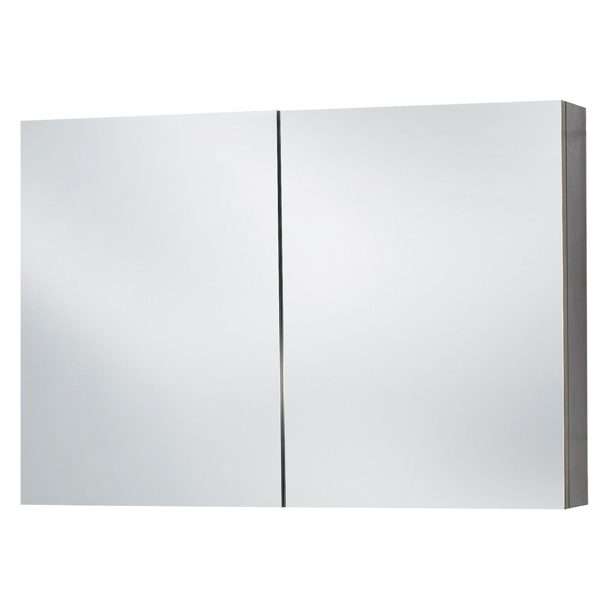 Differnz Somero spiegelkast | antraciet | 100 cm - Mozaiektegel.com