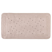 Differnz Tutus inlegmat bad - 100% PVC - anti - slip laag - 68 x 36 cm - taupe - Mozaiektegel.com
