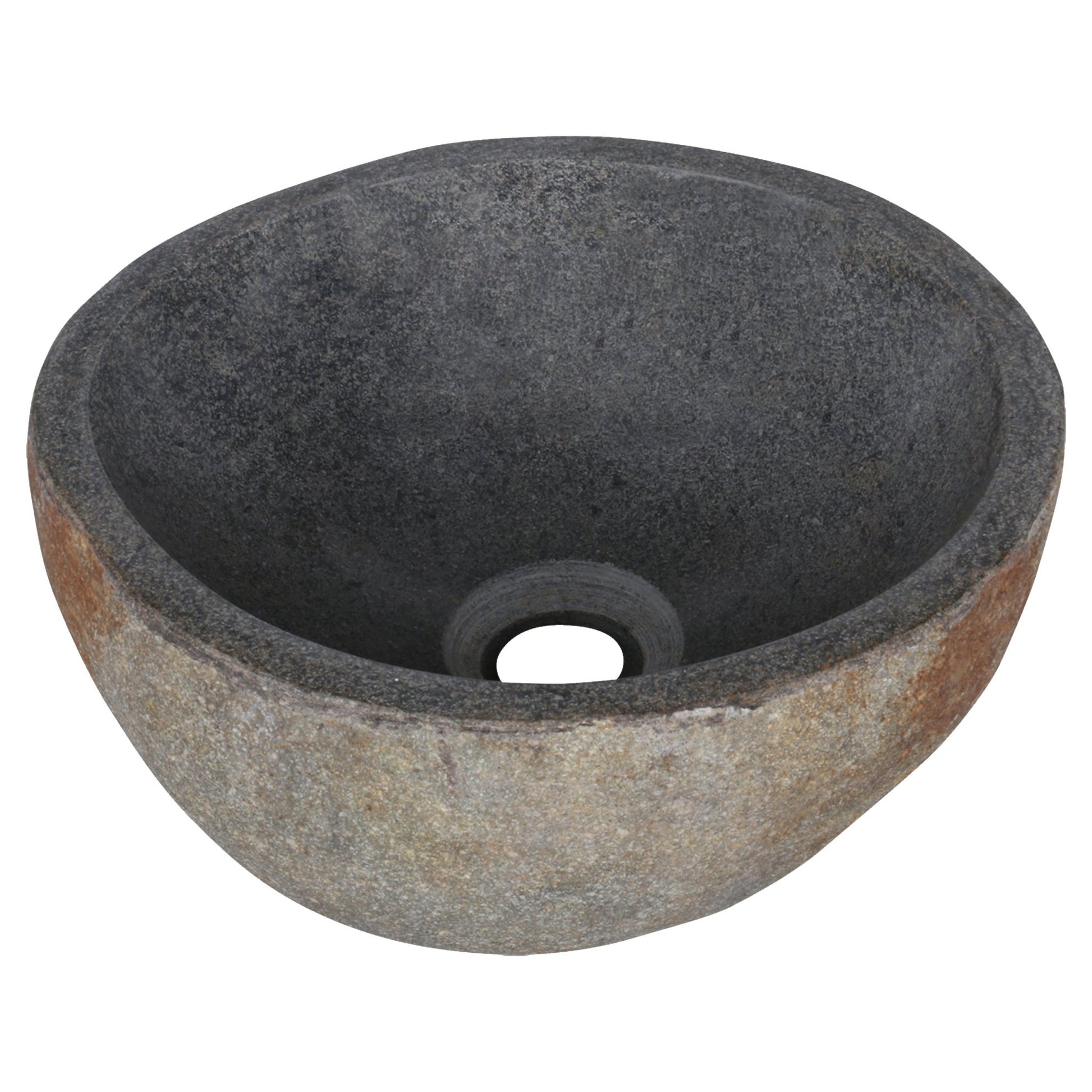 Differnz waskom riviersteen | Ø 25 cm - Mozaiektegel.com