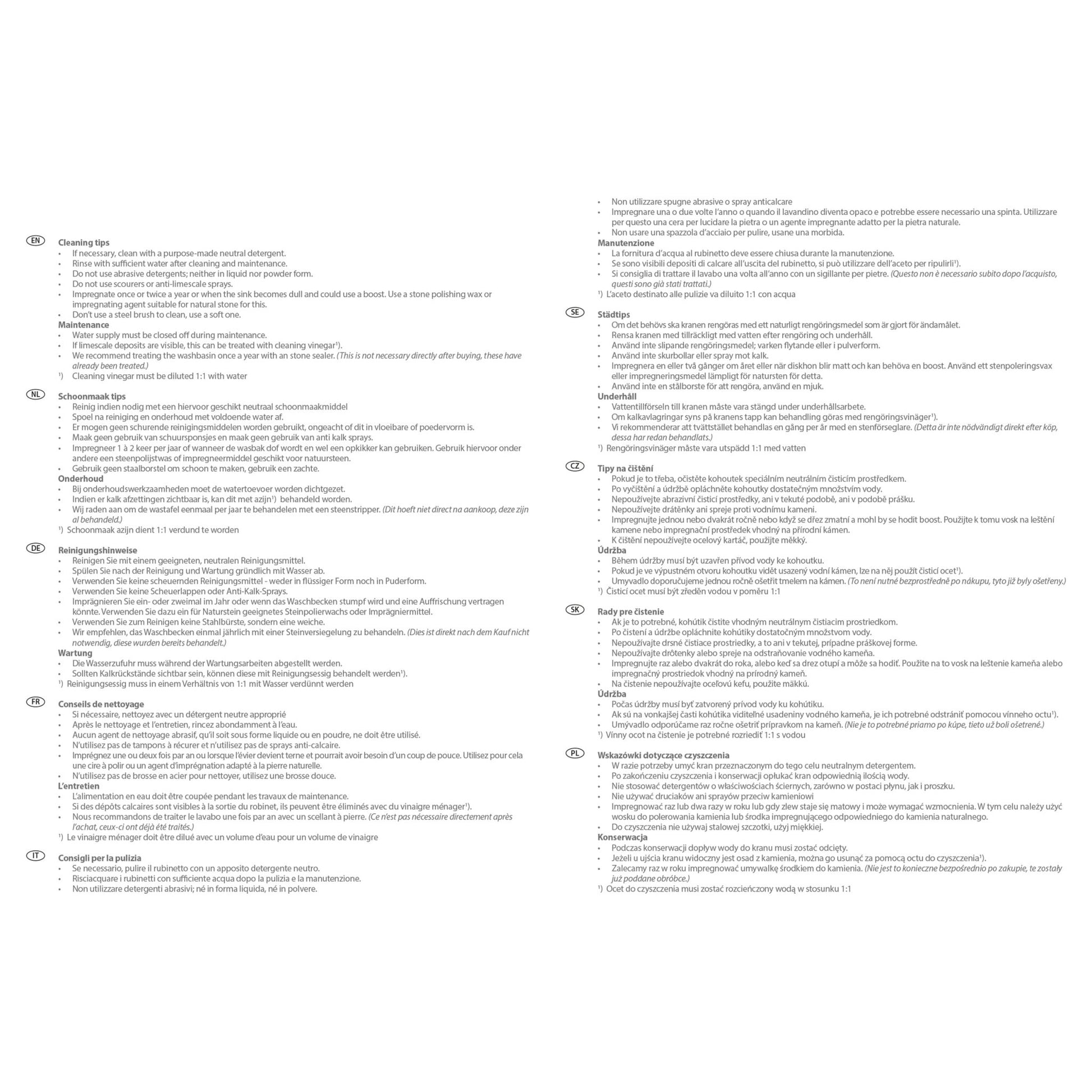 Differnz waskom riviersteen | Ø 25 cm - Mozaiektegel.com