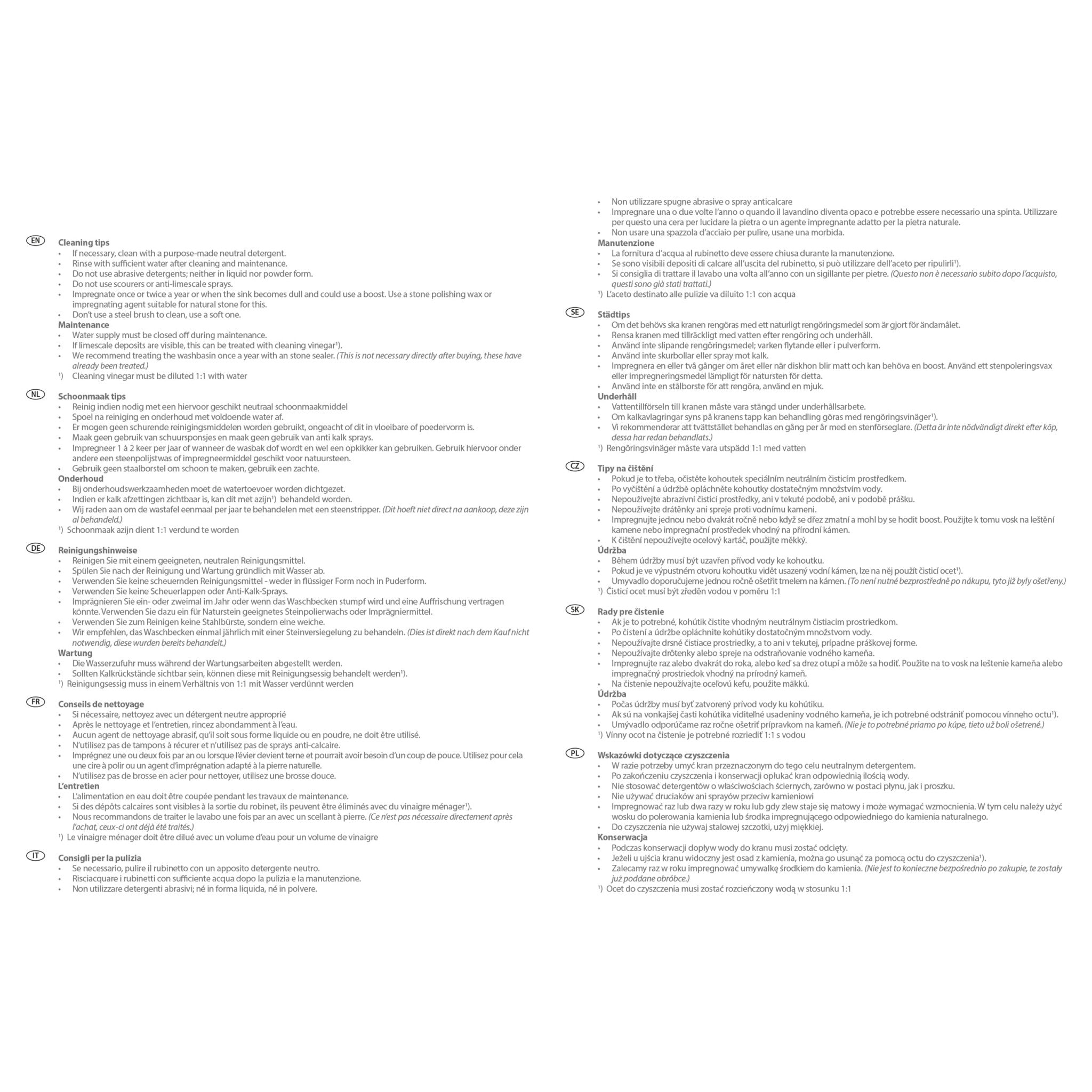 Differnz waskom riviersteen | Ø 25 cm - Mozaiektegel.com