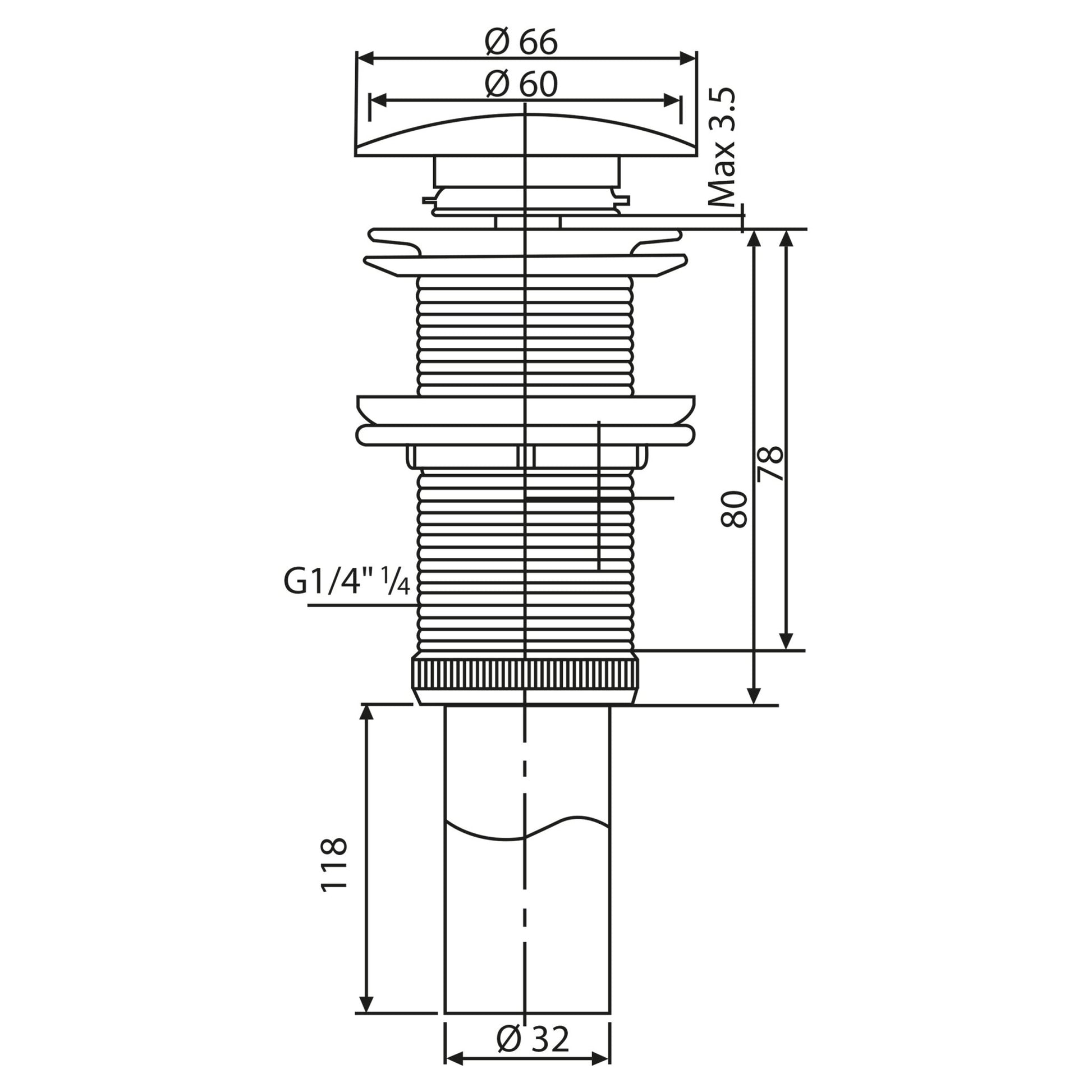 Differnz waskom RVS | koper | Ø 40 x 11 cm - Mozaiektegel.com