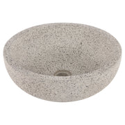 Differnz waskom terrazzo | zwart/wit | Ø 40 cm - Mozaiektegel.com