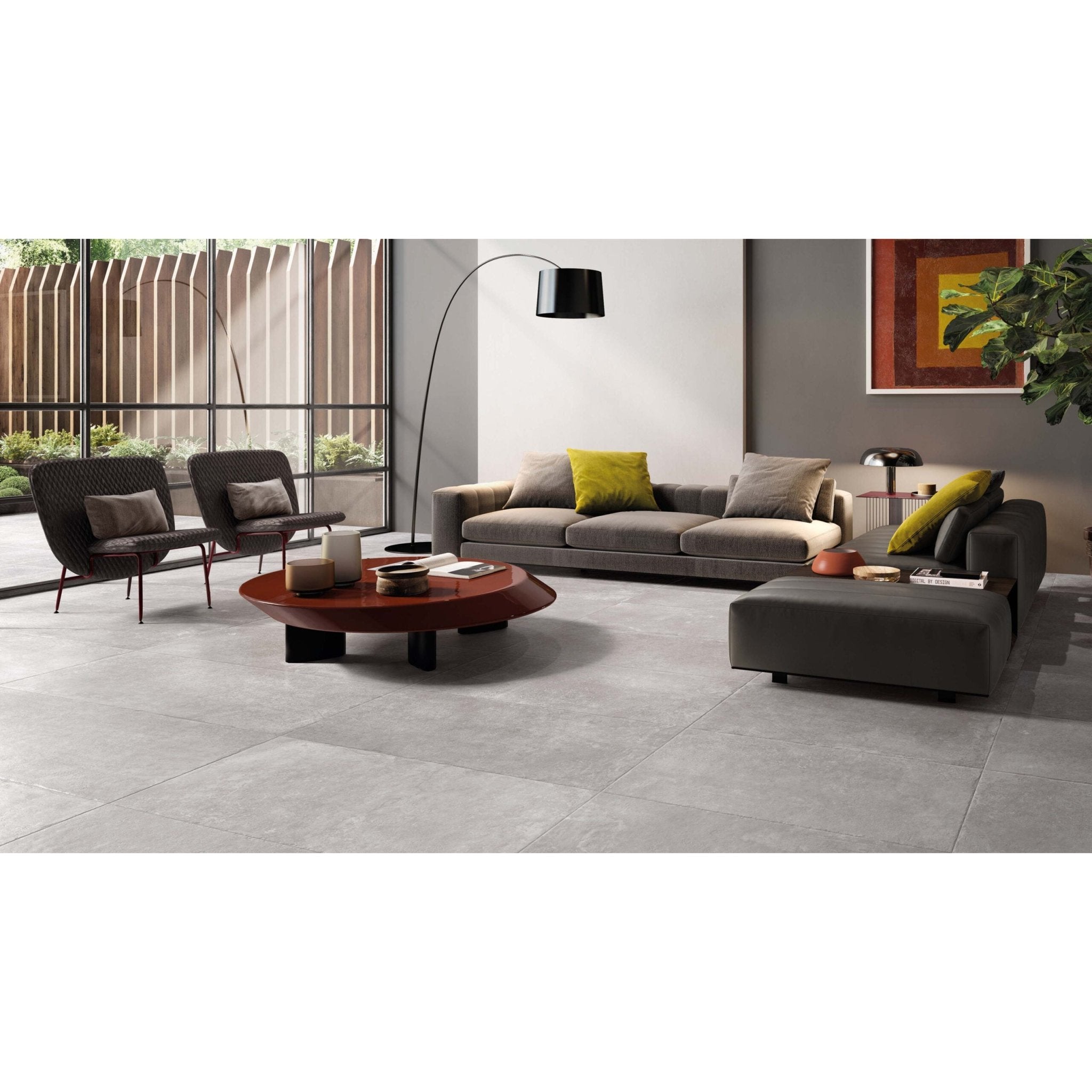 Emil Chateau EFLZ Vloertegel 300X600 Gris 9,5mm Mat Ret.R9,5 - Mozaiektegel.com