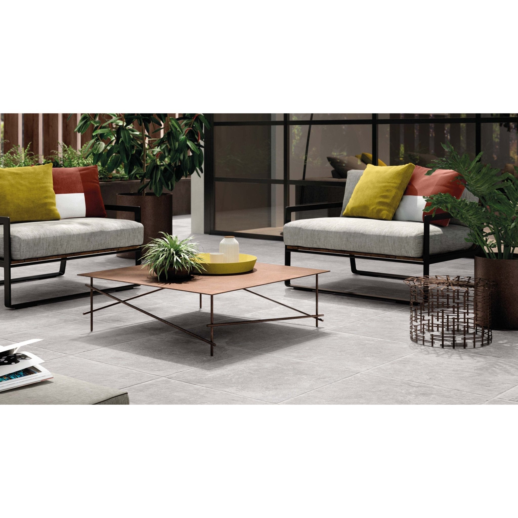 Emil Chateau EFLZ Vloertegel 300X600 Gris 9,5mm Mat Ret.R9,5 - Mozaiektegel.com