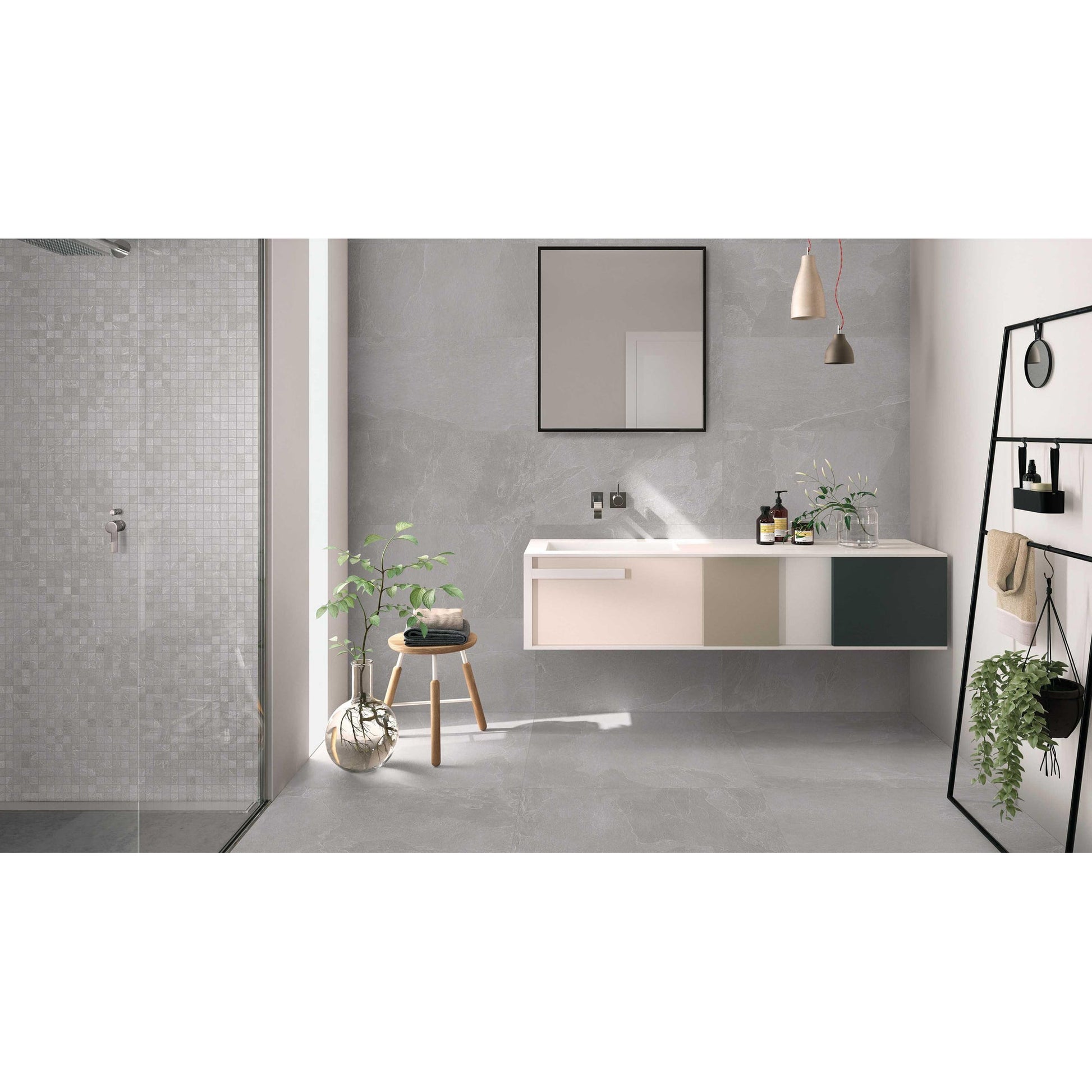 Emil Nordika 63ND9R Vloertegel 300X600 Dark 10mm Mat Ret.R10 - Mozaiektegel.com