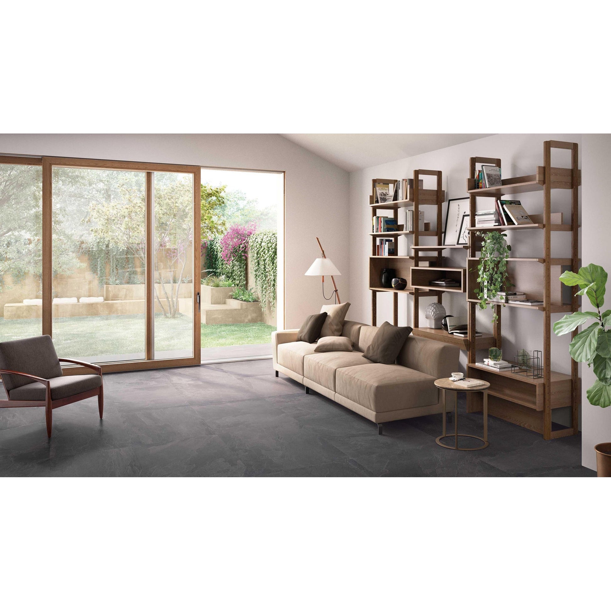 Emil Nordika 63ND9R Vloertegel 300X600 Dark 10mm Mat Ret.R10 - Mozaiektegel.com