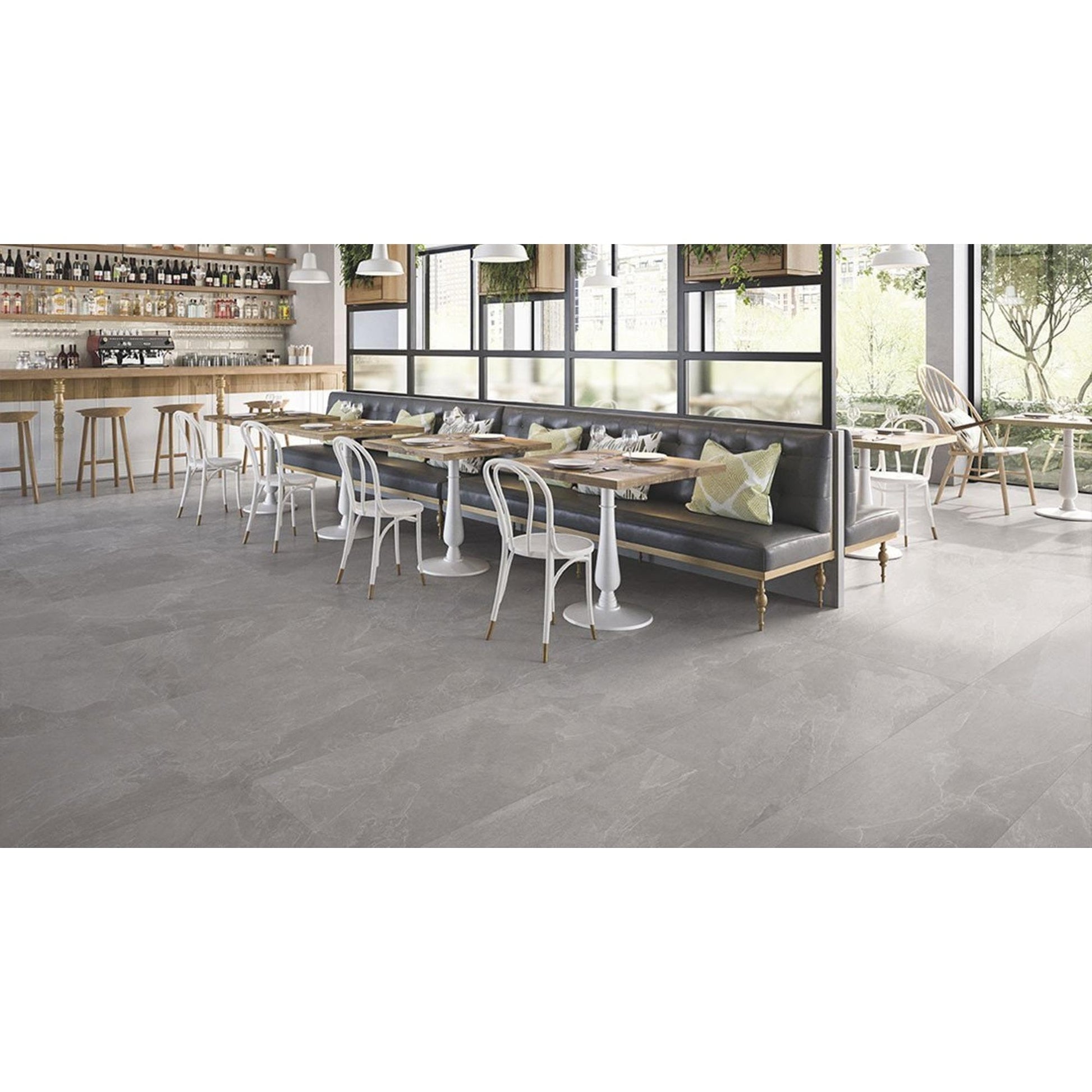 Emil Nordika ECUH Vloertegel 900X900 Grey 9,5mm Mat Ret.R10 - Mozaiektegel.com