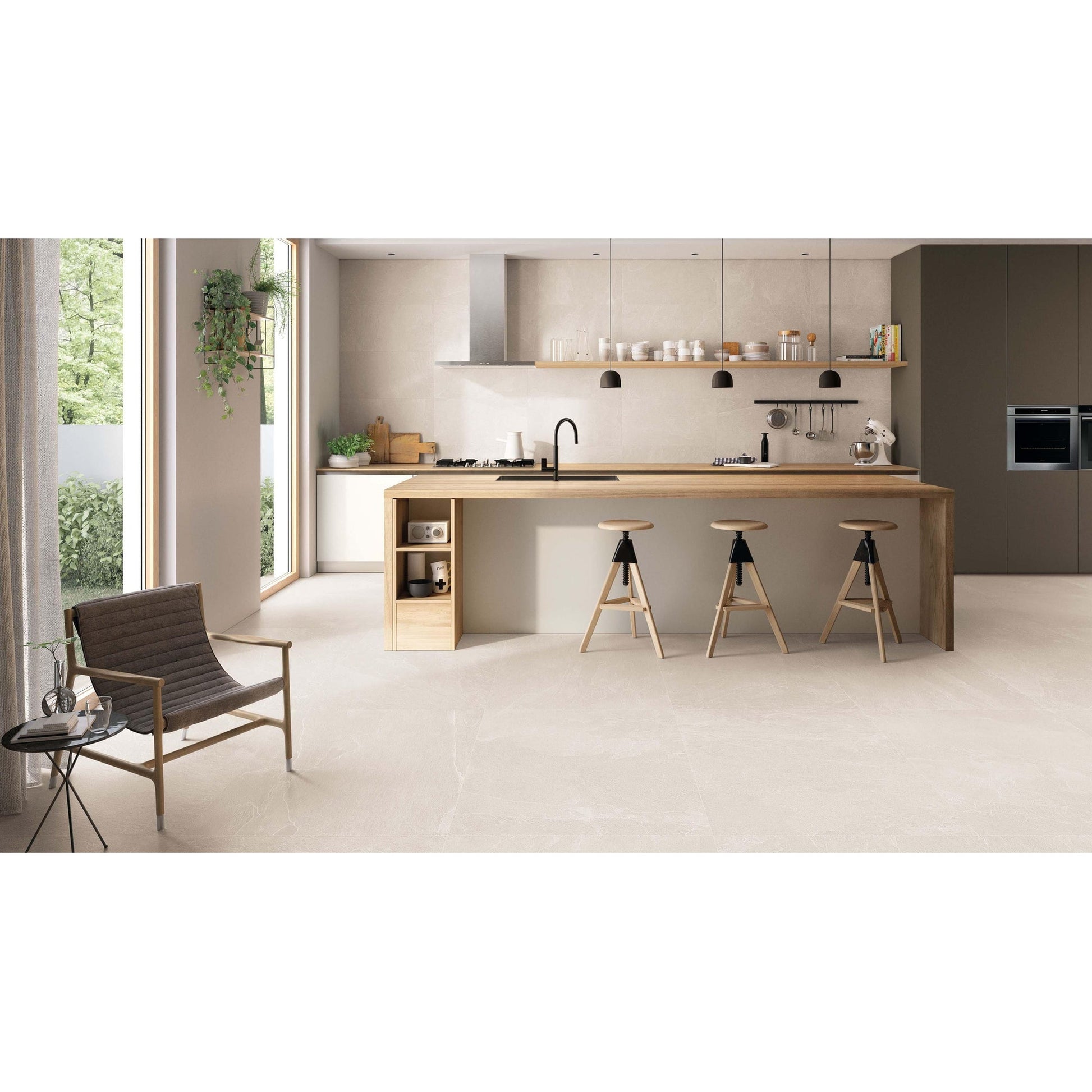 Emil Nordika ECUR Vloertegel 450X900 Sand 9,5mm Mat Ret.R10 - Mozaiektegel.com