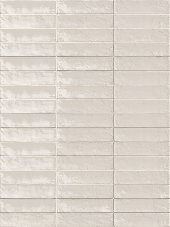 Emil Total Brick EH6D Wandtegel Brick 060X240 Bianco 9,5mm Glans - Mozaiektegel.com