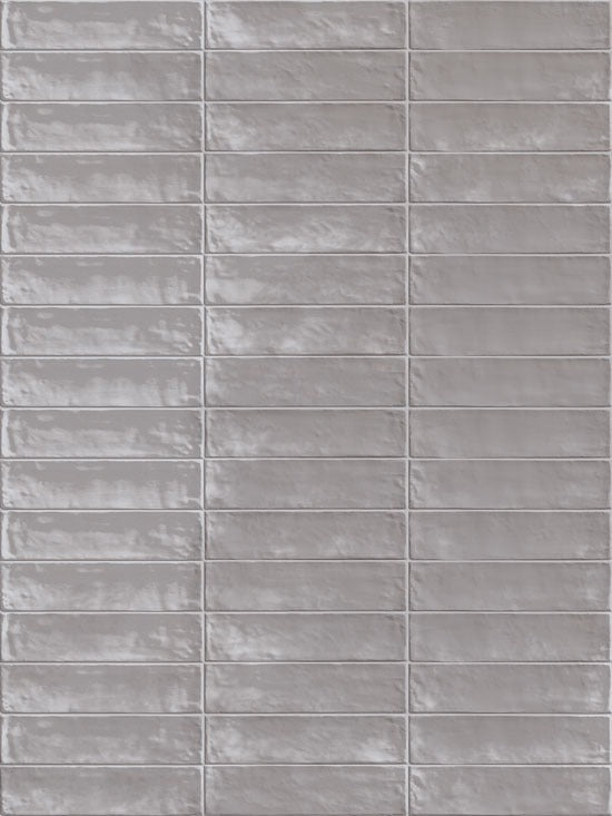 Emil Total Brick EH6F Wandtegel Brick 060X240 Grigio 9,5mm Glans - Mozaiektegel.com