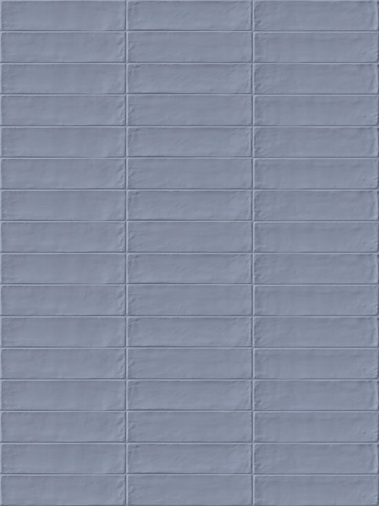 Emil Total Brick EH98 Wandtegel Brick 060X240 Blu Avio 9,5mm Mat - Mozaiektegel.com