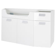 Fabulous onderkast hoekmodel links | wit | 99 x 60 x 47.5 cm - Mozaiektegel.com
