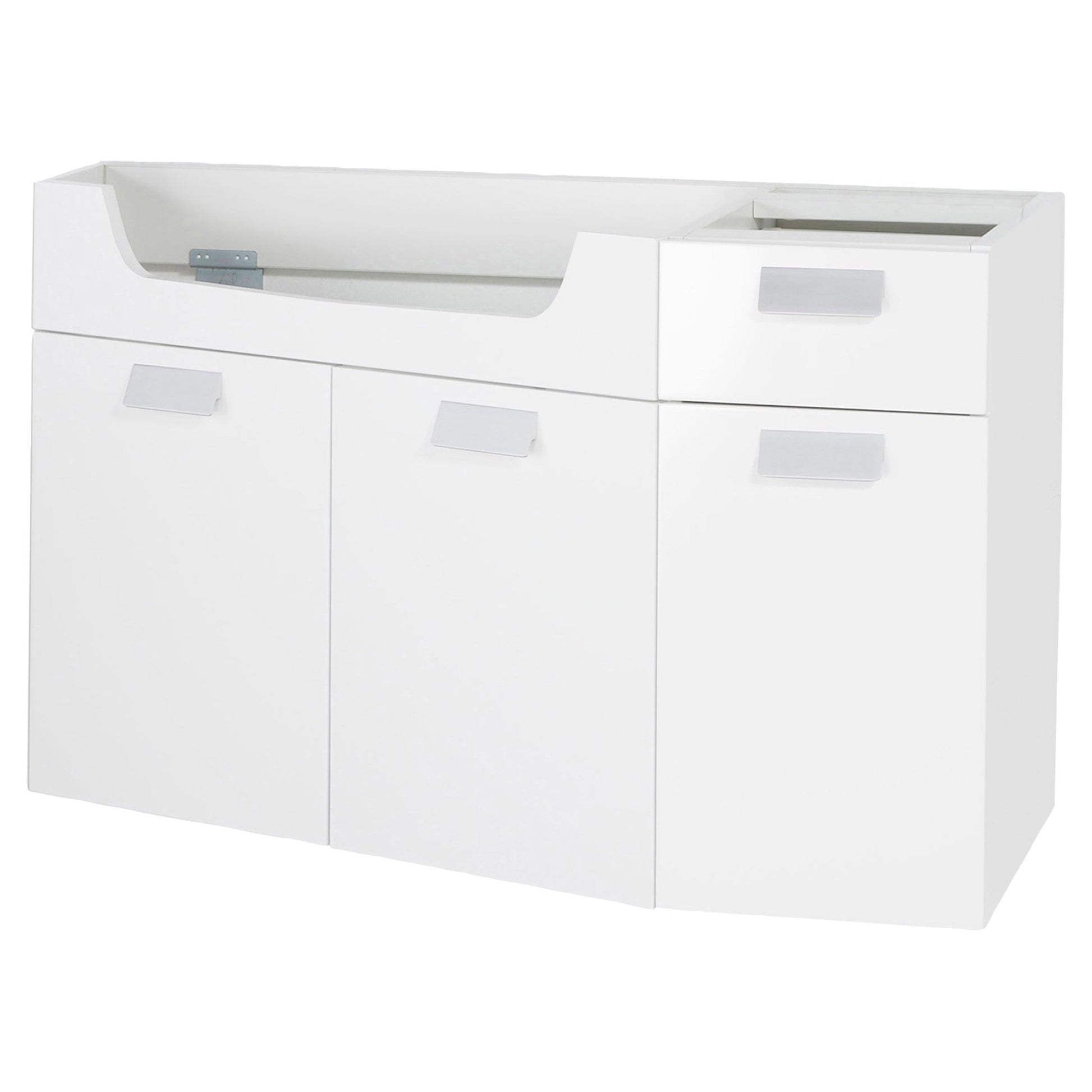 Fabulous onderkast hoekmodel links | wit | 99 x 60 x 47.5 cm - Mozaiektegel.com