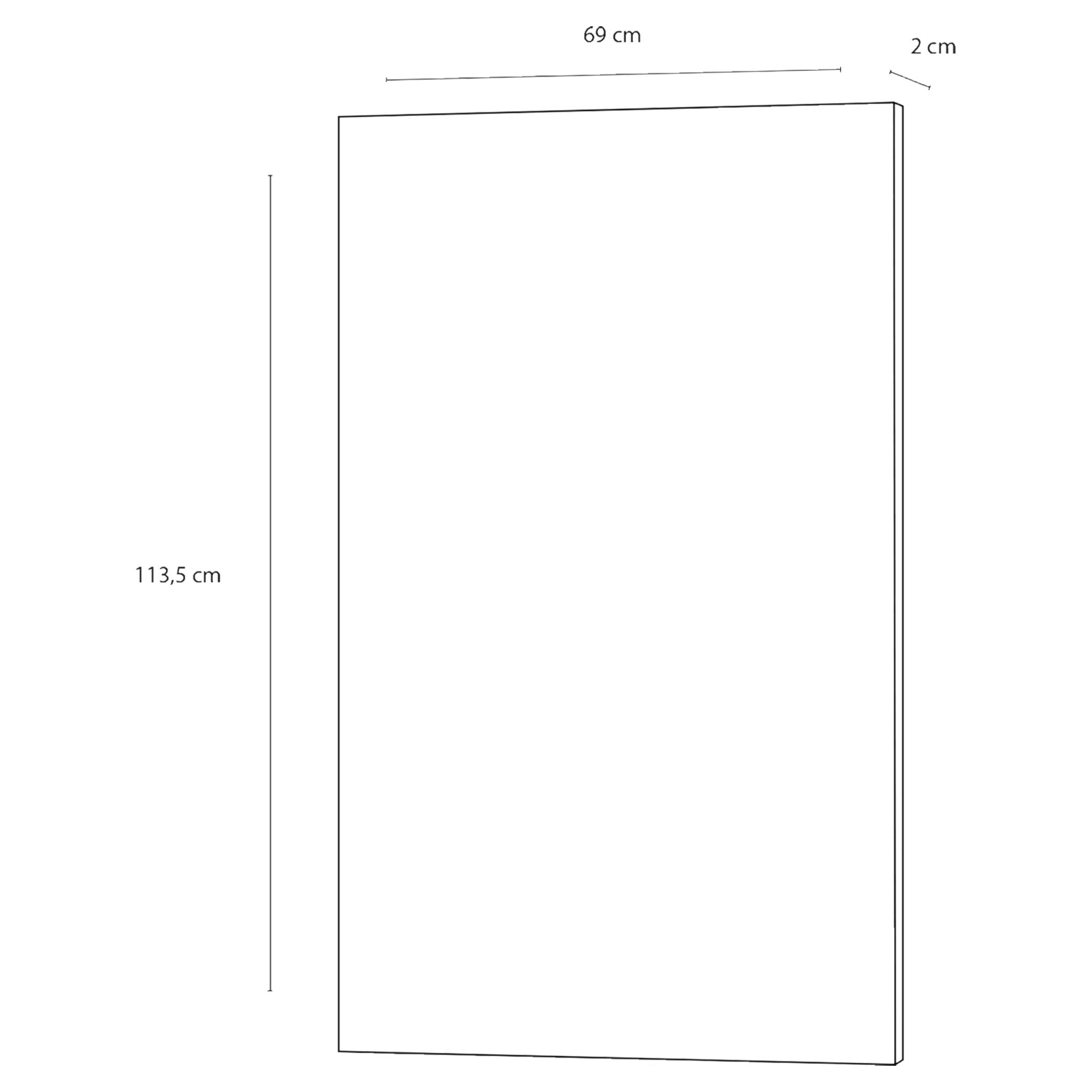 Fabulous spiegel | wit | 113.5 x 69 x 2 cm - Mozaiektegel.com