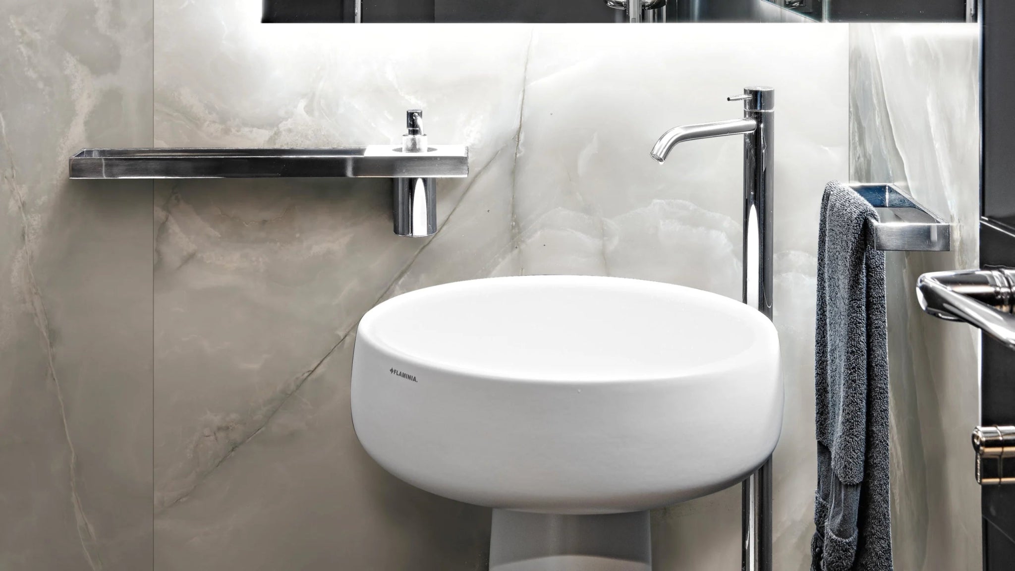 Floorgres Onyx&More 765933 Vloertegel 1200X1200 Golden Porphy 6Mm Mat Rt.R10 - Mozaiektegel.com