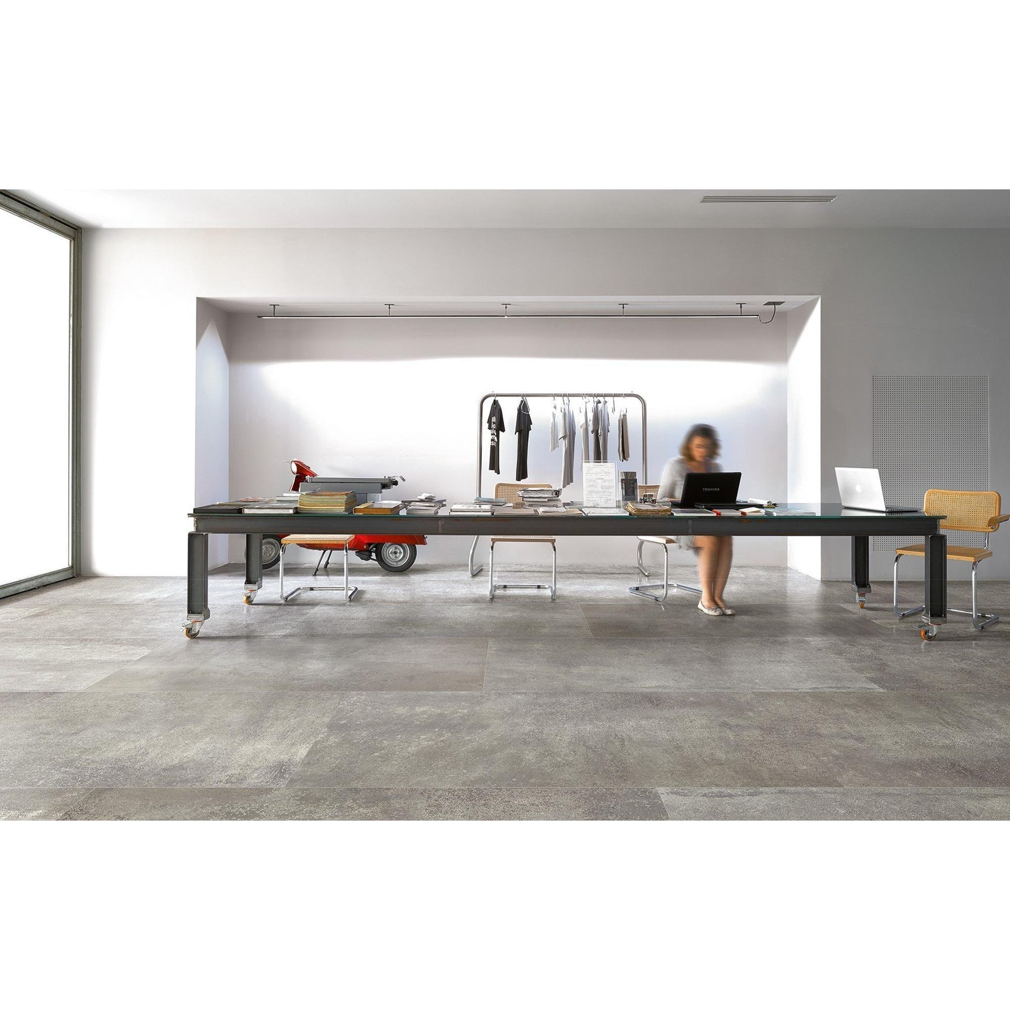 Floorgres Rawtech 752203 Vloertegel 600X600 Dust 10mm Mat Ret.R10 - Mozaiektegel.com