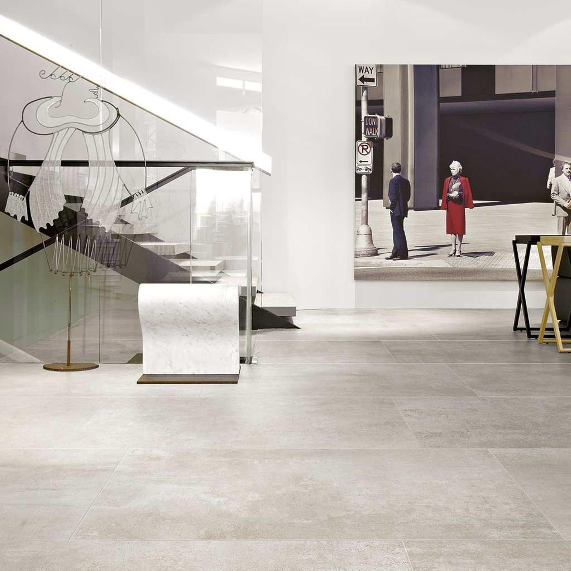 Floorgres Rawtech 752204 Vloertegel 300X600 White 10mm Mat Ret.R10 - Mozaiektegel.com
