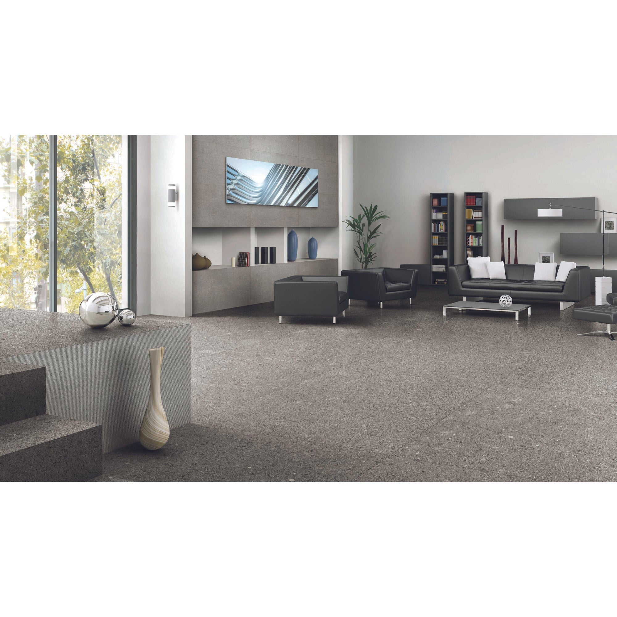 Floorgres Stontech 4.0 761169 Vloertegel 600X600 Stone 04 10mm Mat Ret.R9 - Mozaiektegel.com