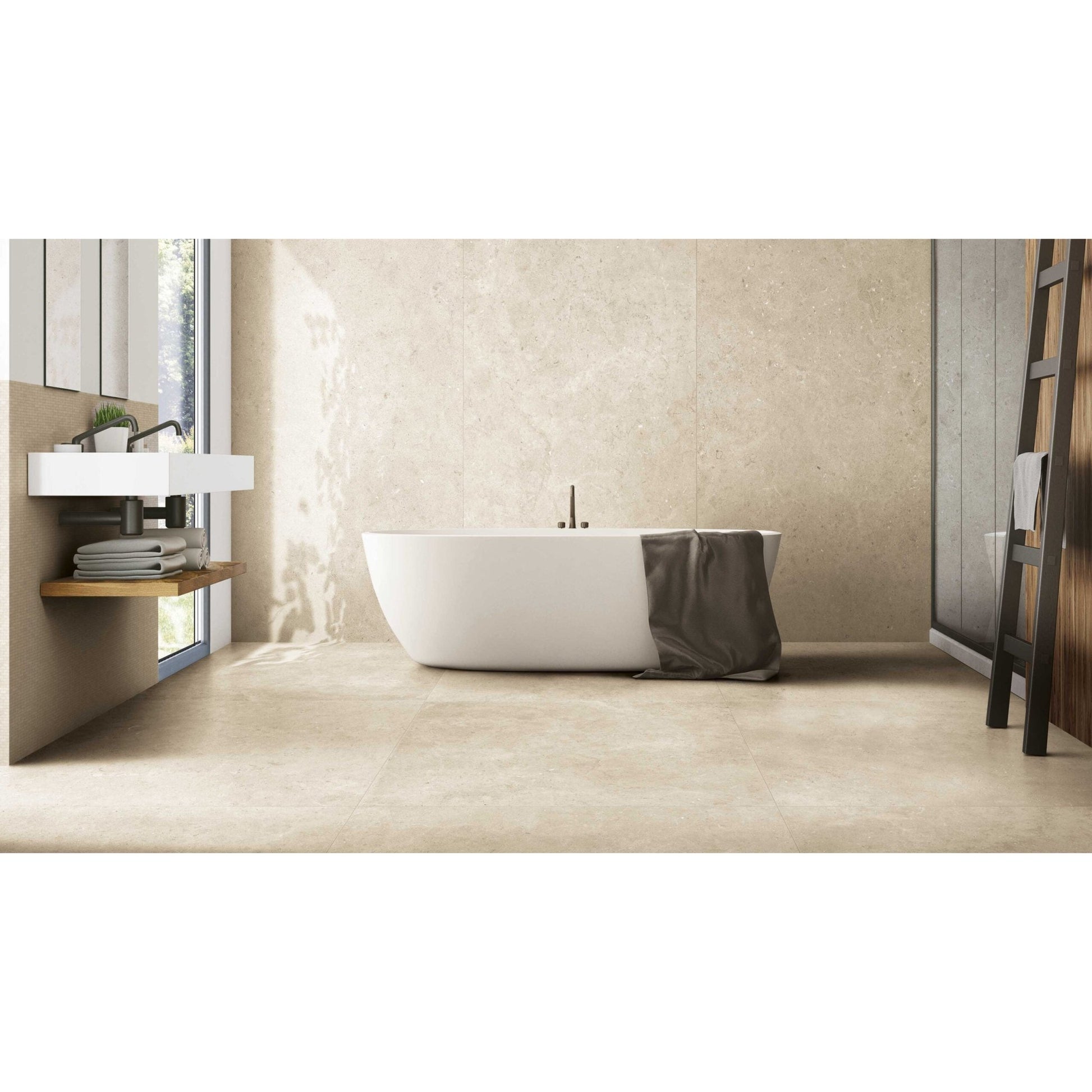 Floorgres Stontech 4.0 761264 Vloertegel 300X600 Stone 02 10mm Mat Ret.R10 - Mozaiektegel.com