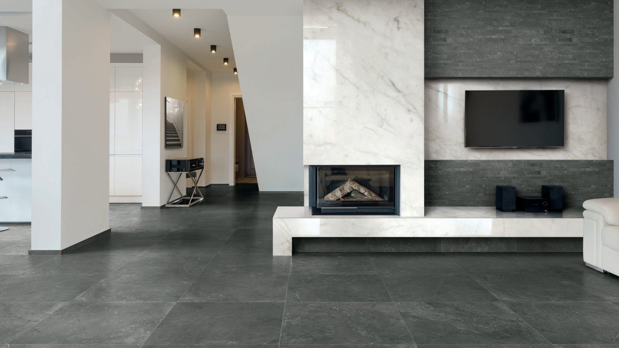 Floorgres Stontech 4.0 761475 WAtegel Mur.210X400 Stone 01 10mm Glans - Mozaiektegel.com