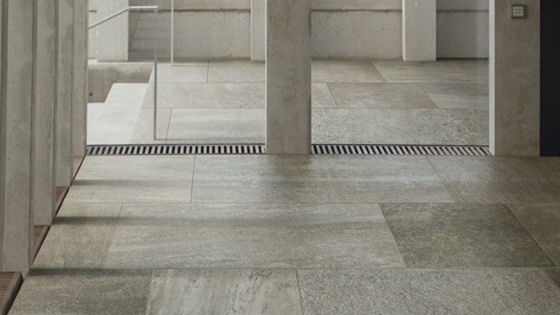 Floorgres Walks 1.0 728727 Vloertegel 400X800 Gray 10mm Mat Ret.R9 - Mozaiektegel.com