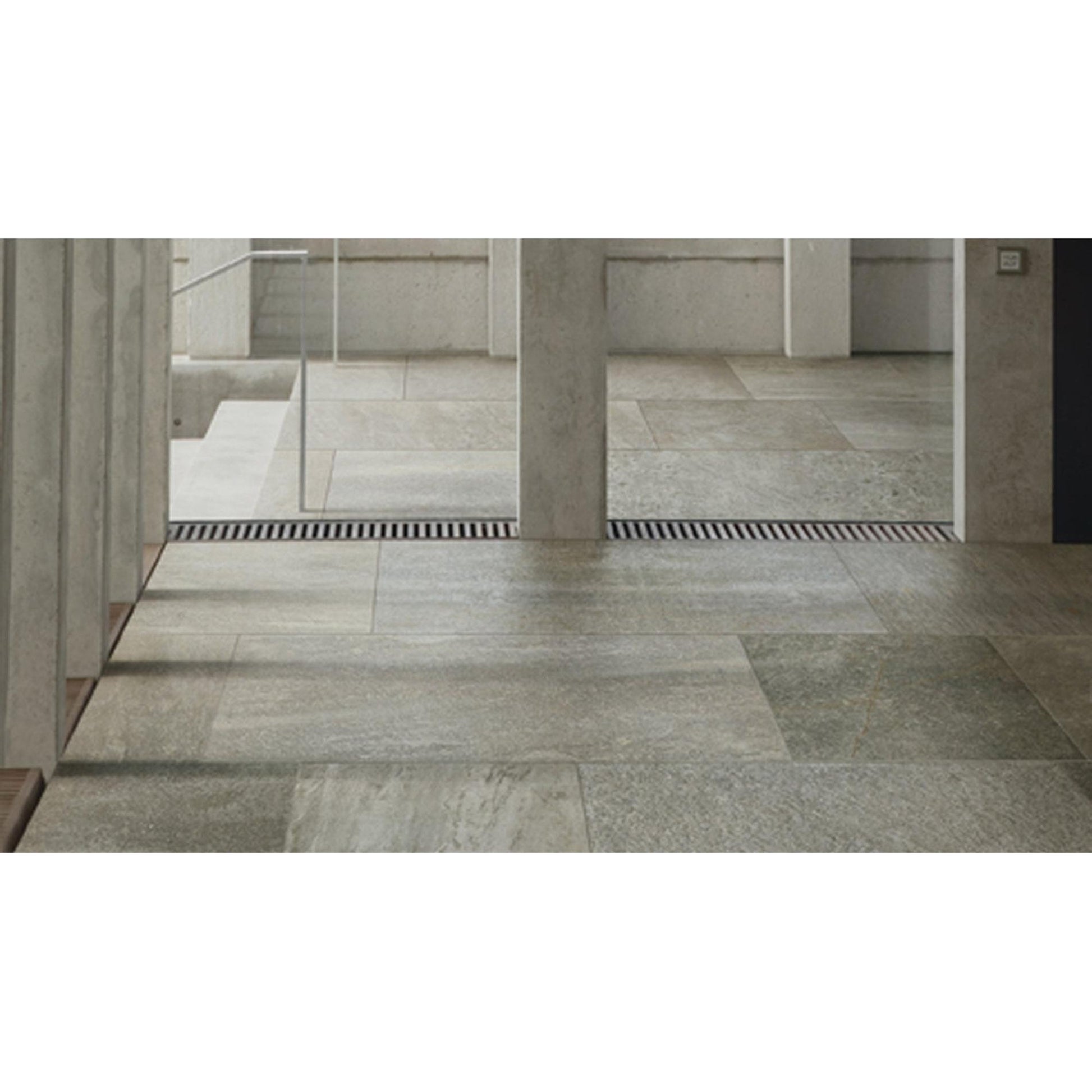Floorgres Walks 1.0 728747 Vloertegel 600X600 Gray 10mm Mat Ret.R11 - Mozaiektegel.com