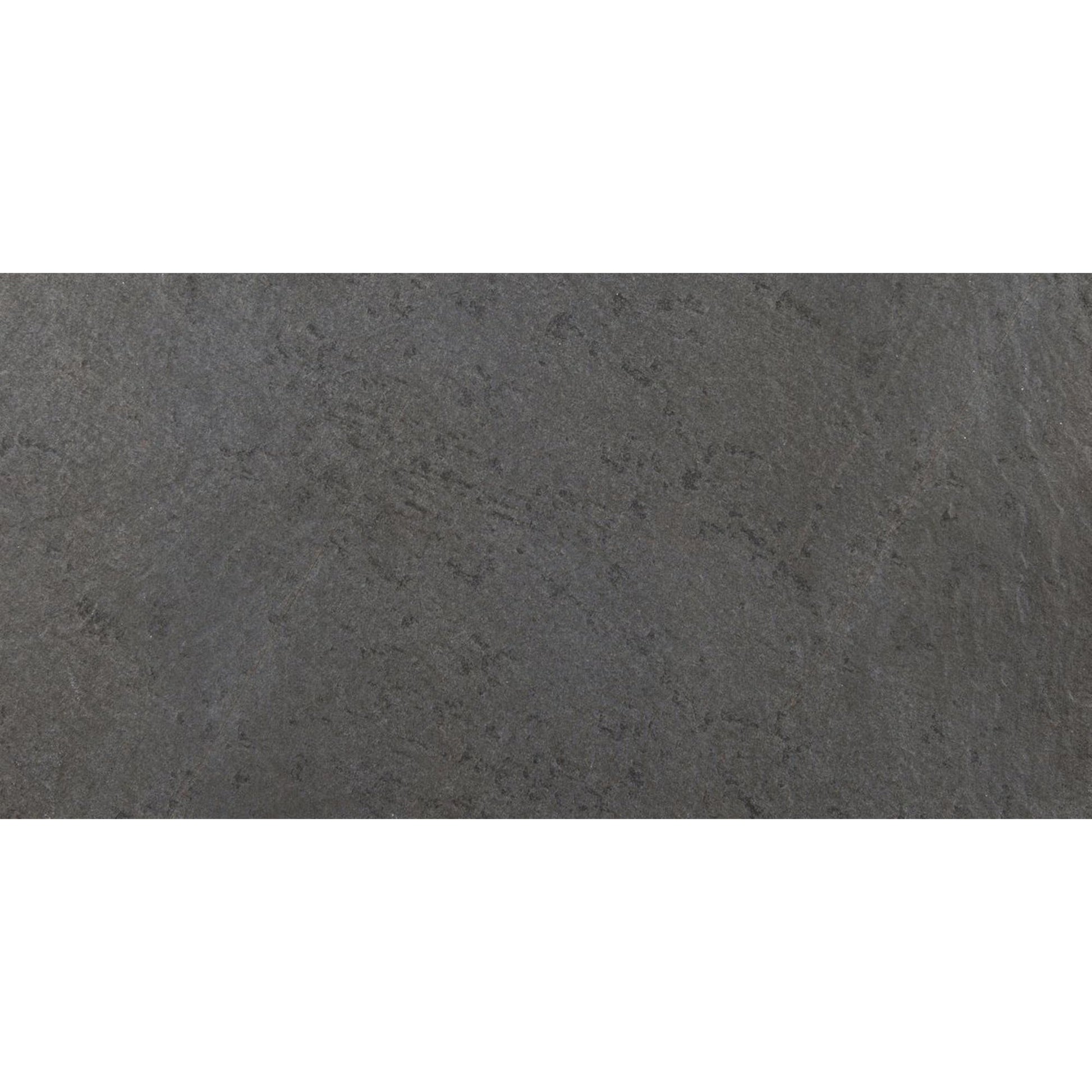 Floorgres Walks 1.0 728762 Vloertegel 300X600 Black 10mm Mat Ret.R9 - Mozaiektegel.com