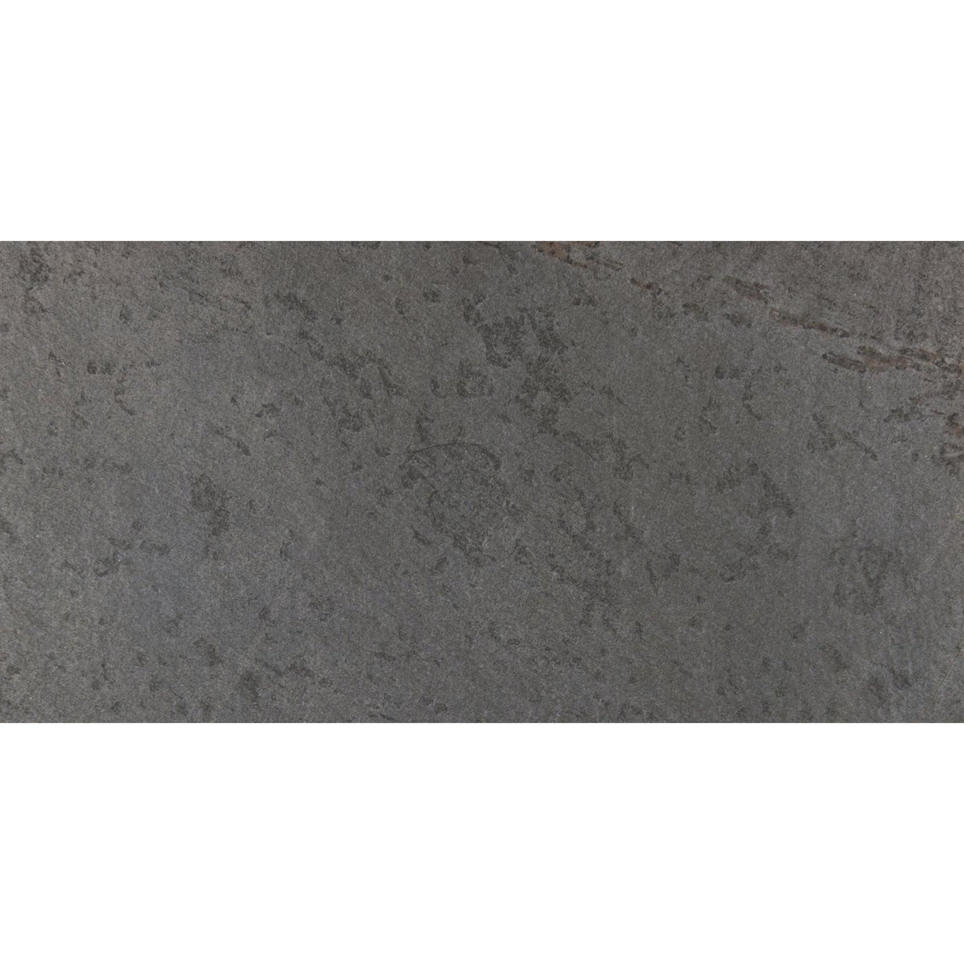 Floorgres Walks 1.0 728762 Vloertegel 300X600 Black 10mm Mat Ret.R9 - Mozaiektegel.com