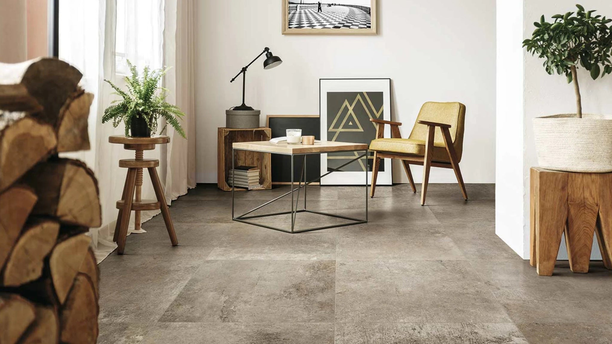 Florim Artifact 760619 Vloertegel 800X800 Taupe 9Mm Mat Ret.R10 - Mozaiektegel.com