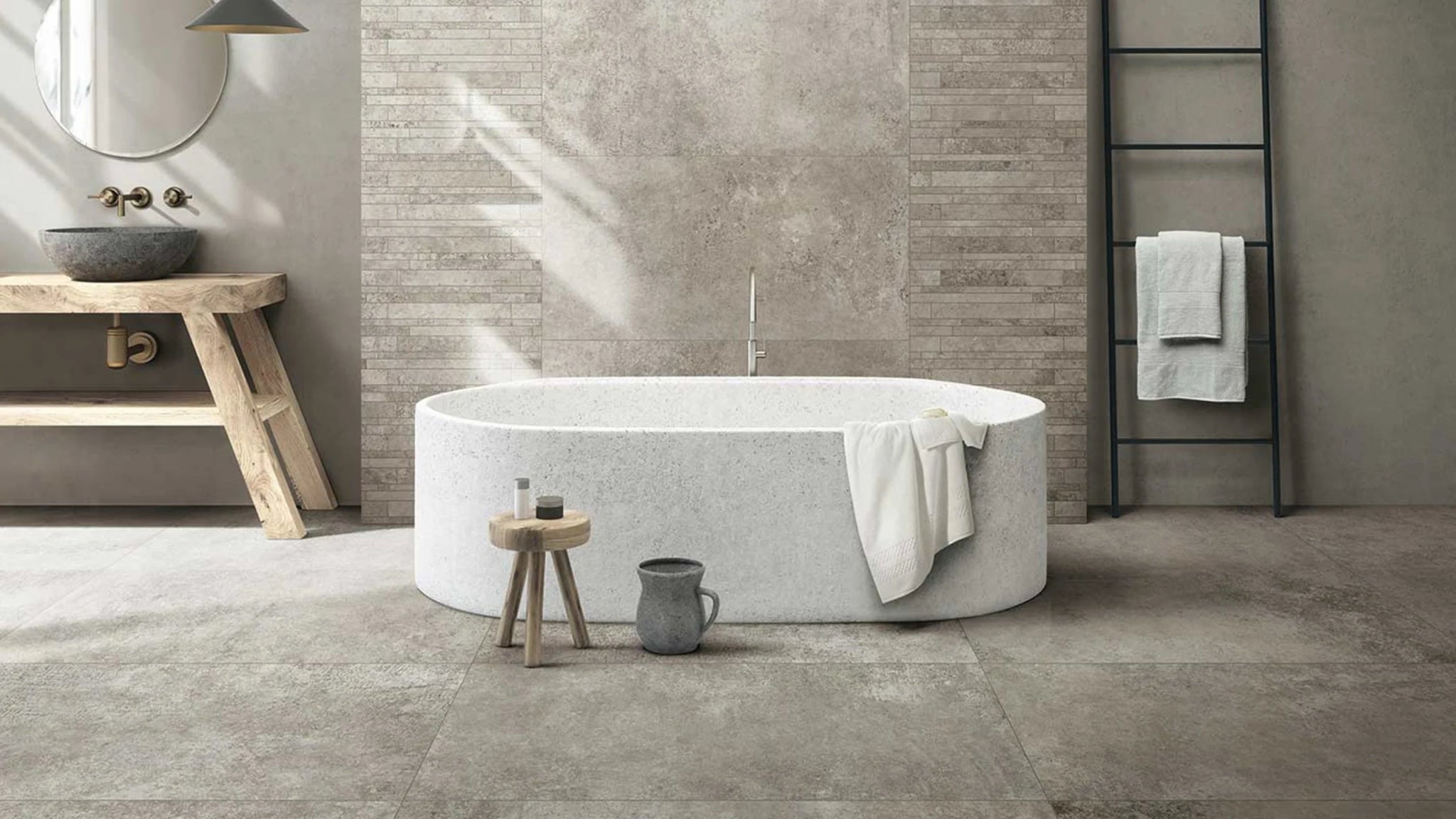 Florim Artifact 760623 Vloertegel 600X600 Grey 9Mm Mat Ret.R10 - Mozaiektegel.com