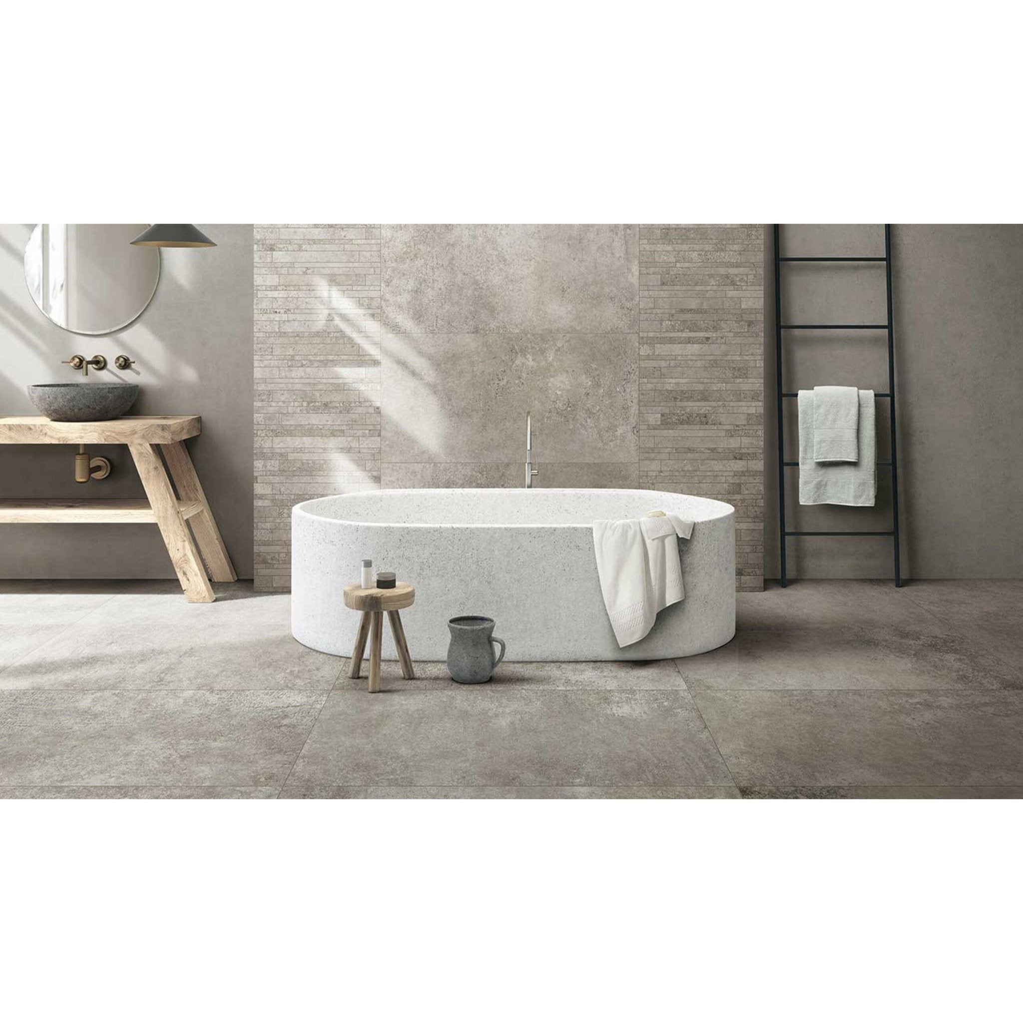 Florim Artifact 760636 Vloertegel 300X600 Grey 9Mm Grip Ret.R12 - Mozaiektegel.com