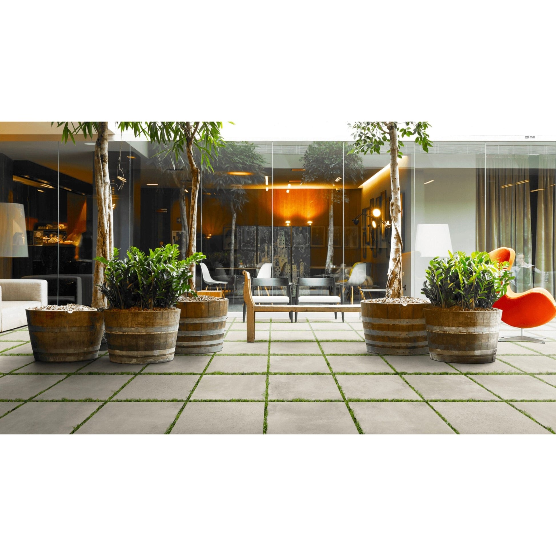 Florim Maps 747142 Vloertegel 600X1200 L.Grey 9Mm Mat Ret.R10 - Mozaiektegel.com