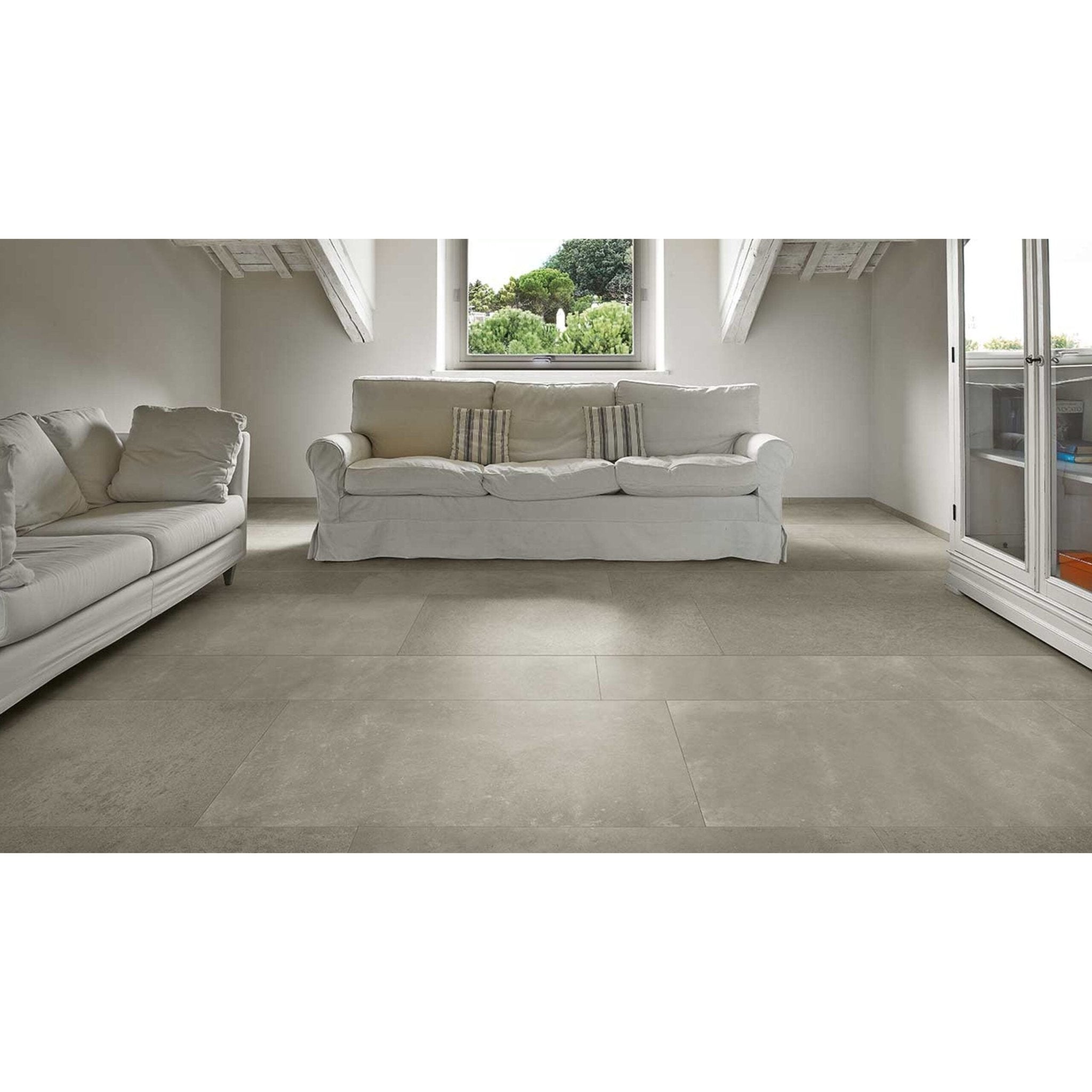 Florim Maps 747143 Vloertegel 600X1200 D.Grey 9Mm Mat Ret.R10 - Mozaiektegel.com